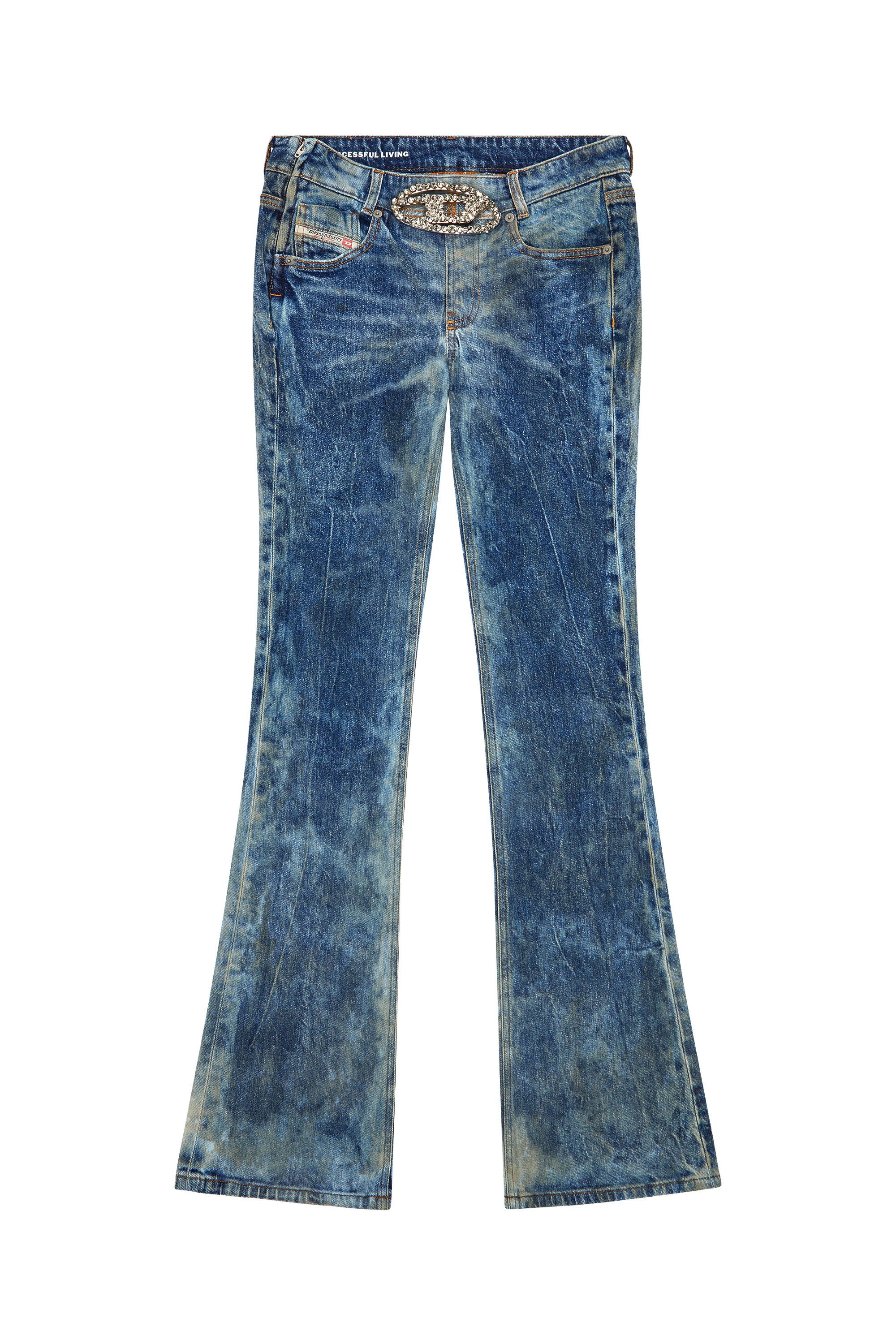 Diesel - Damen Bootcut Jeans 1969 D-Ebbey 0PGAL, Dunkelblau - 2