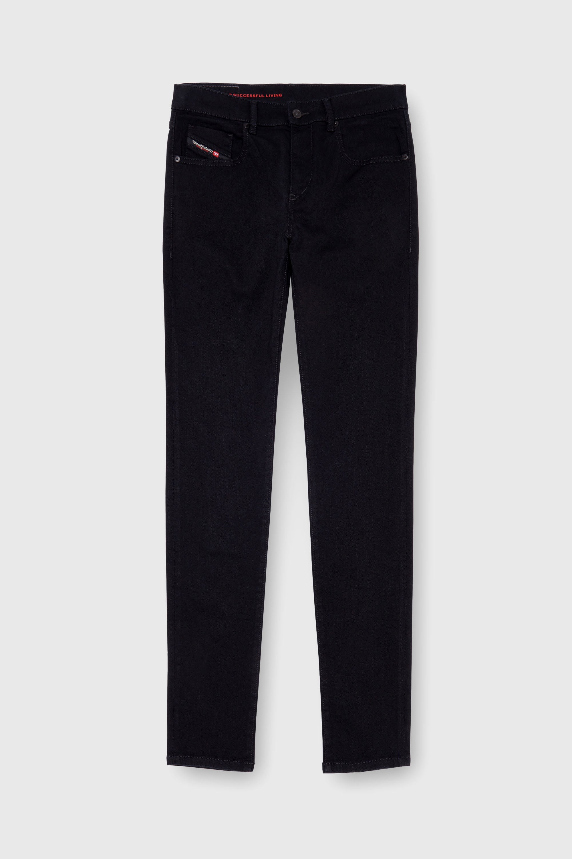 Diesel - Herren Slim Jeans 2019 D-Strukt 069YP, Schwarz/Dunkelgrau - 2