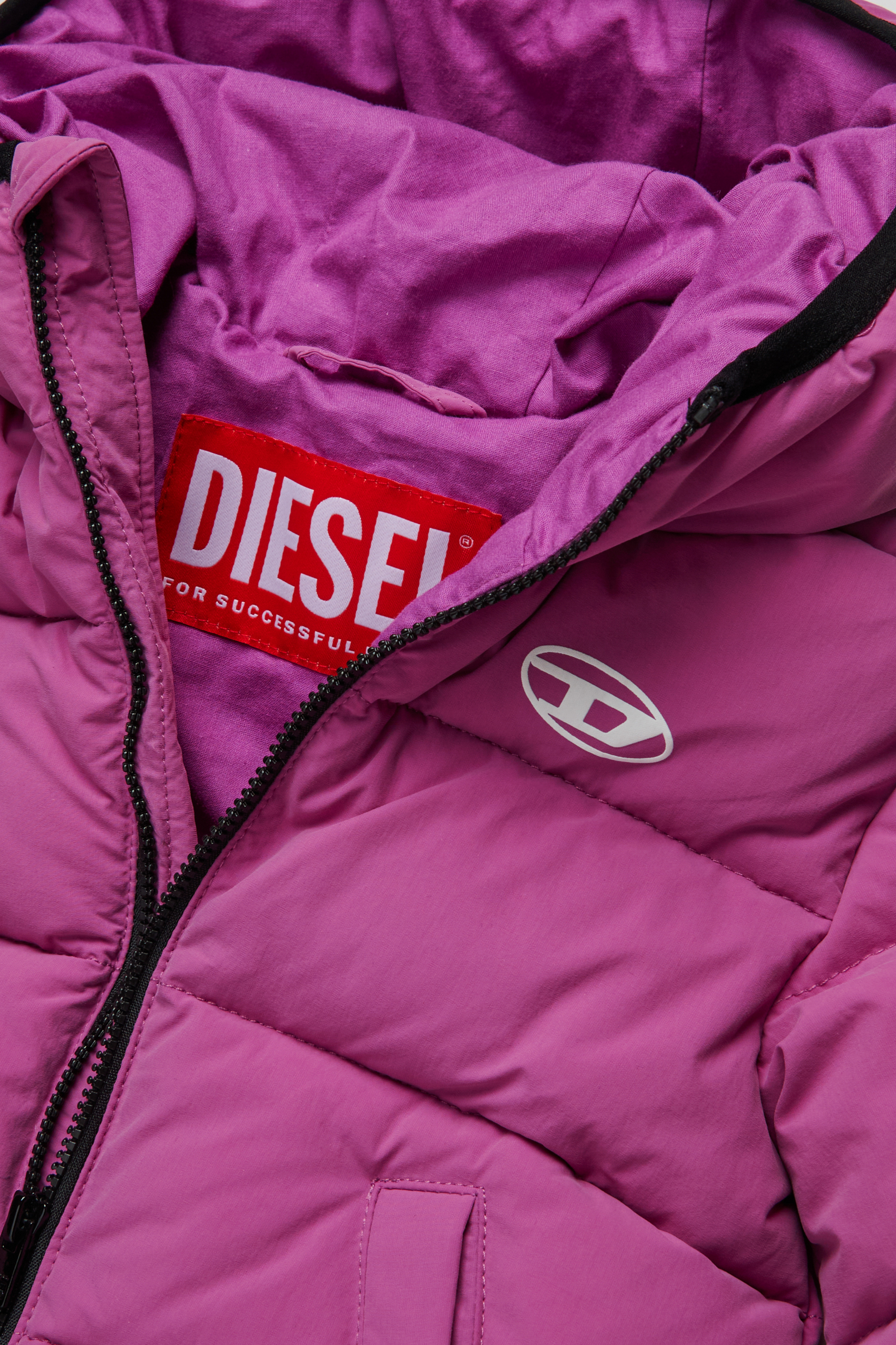 Diesel - JOPLINB, Unisex Nylonjacke mit Kapuze in Violett - 4