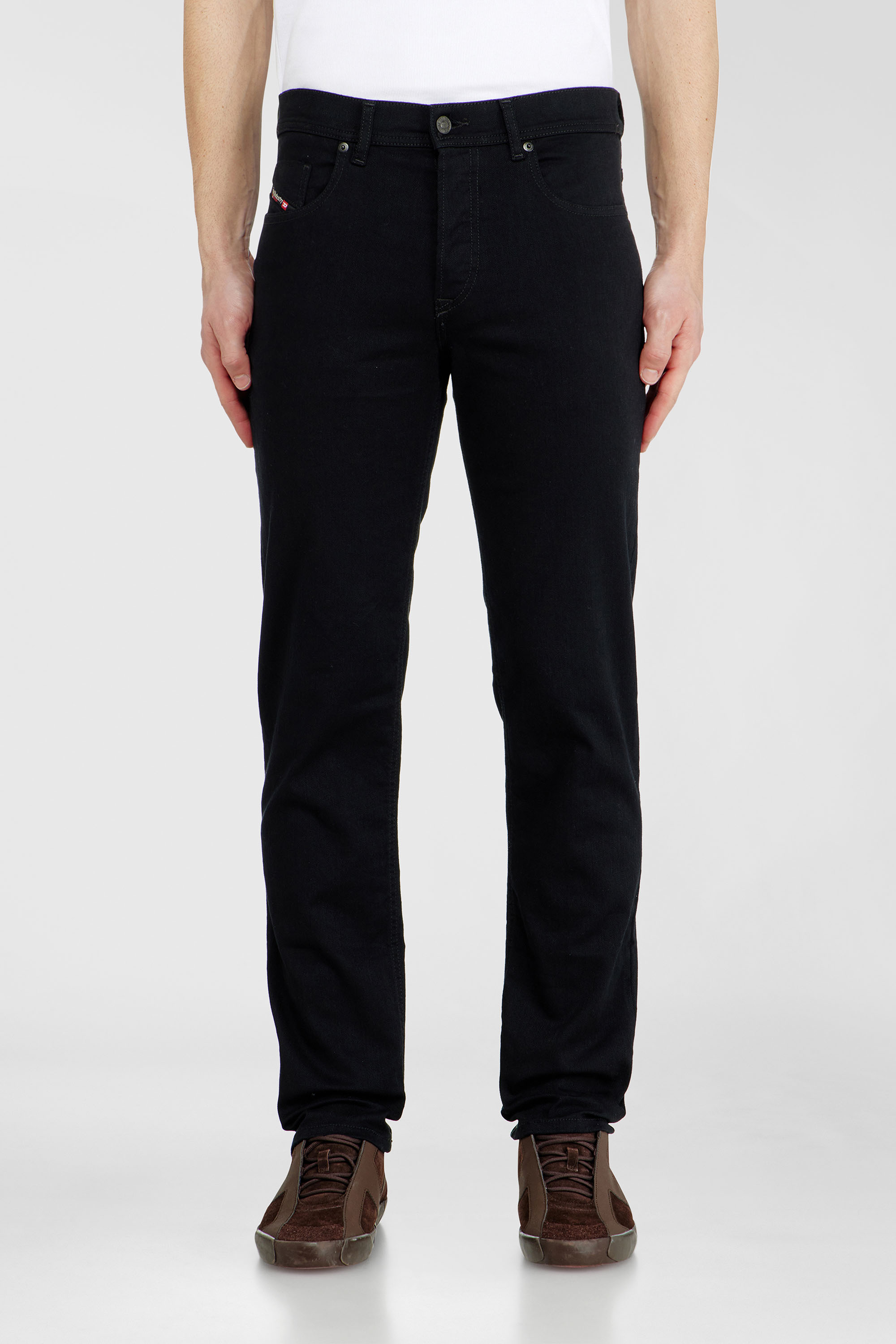 Diesel - Man's Regular Jeans 2023 D-Finitive 069YP, Black/Dark grey - 1