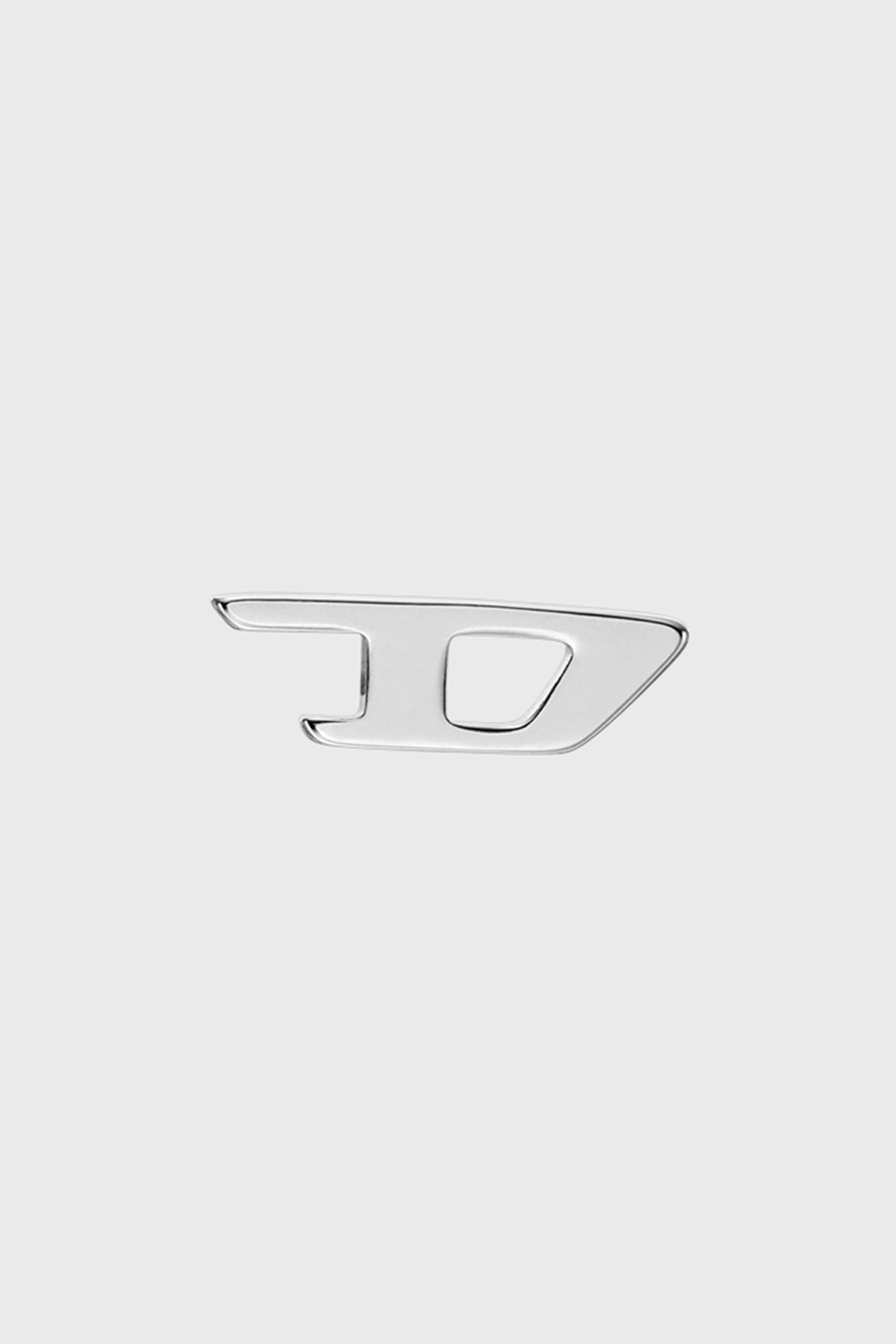 Diesel - DX1519, Unisex Ohrstecker aus Edelstahl in Silber - 2