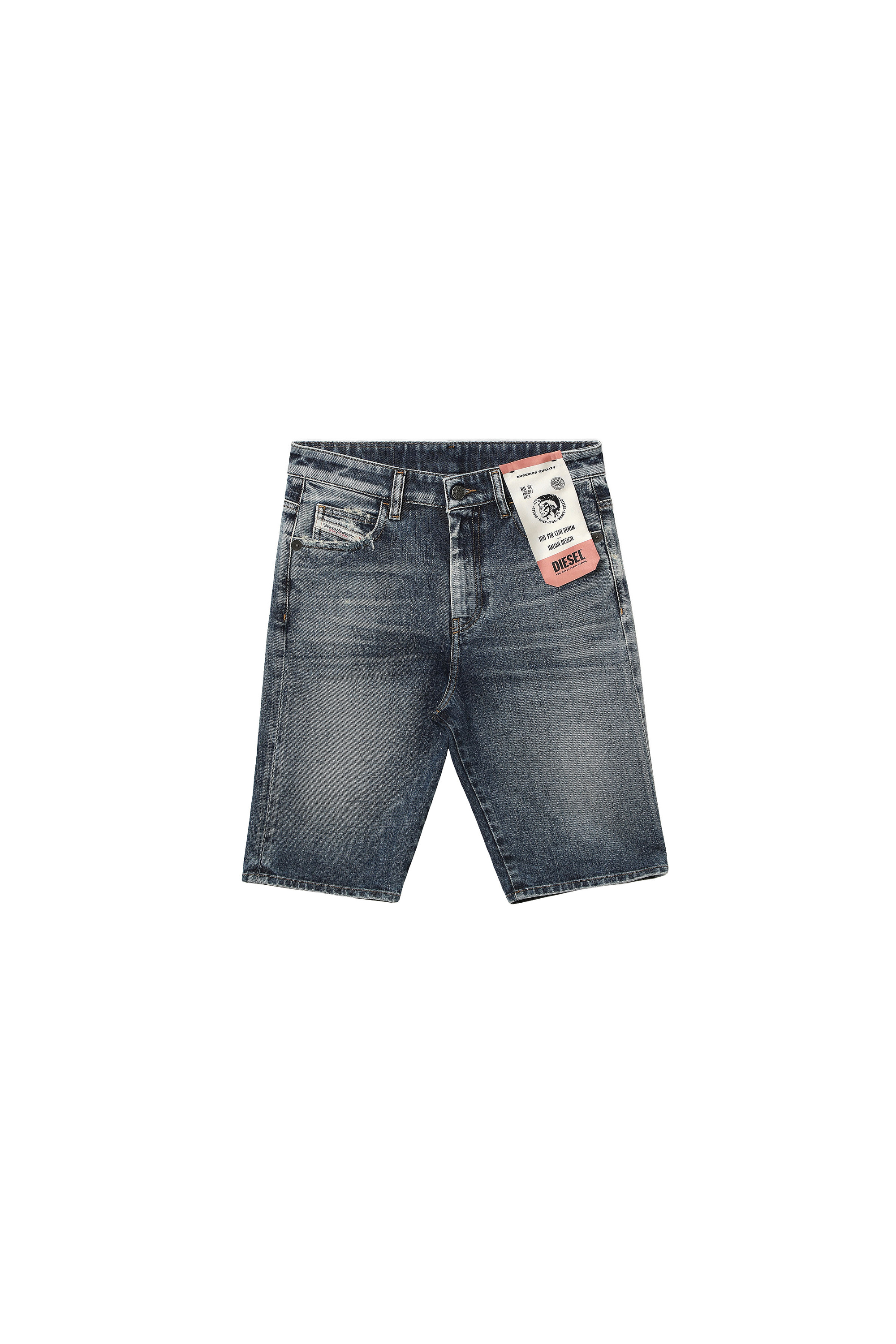 DE-LILY-SP, Mittelblau - Kurze Hosen