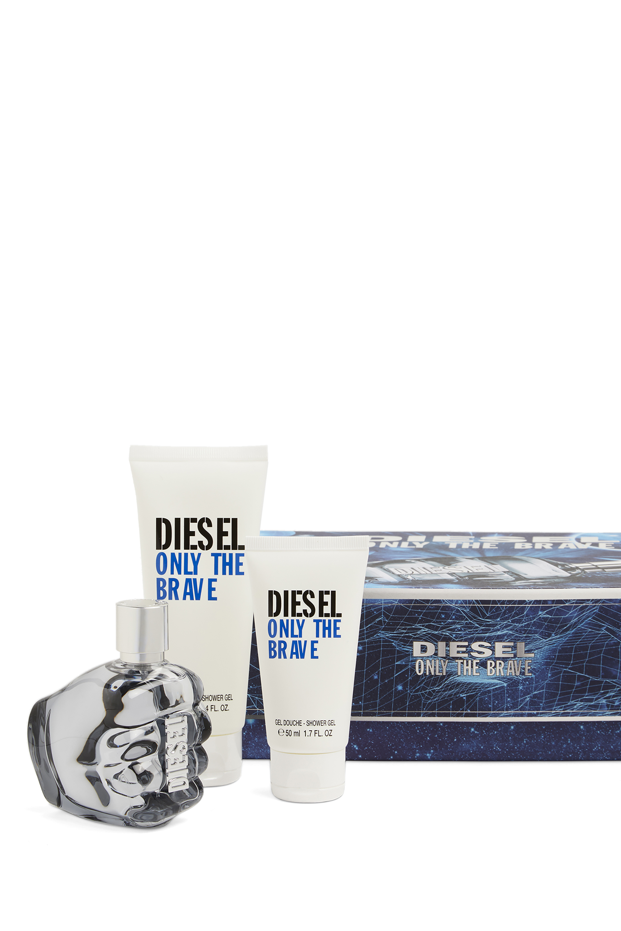 Diesel - ONLY THE BRAVE 75ML GIFT SET, Herren ONLY THE BRAVE-Geschenkset in Blau - 1