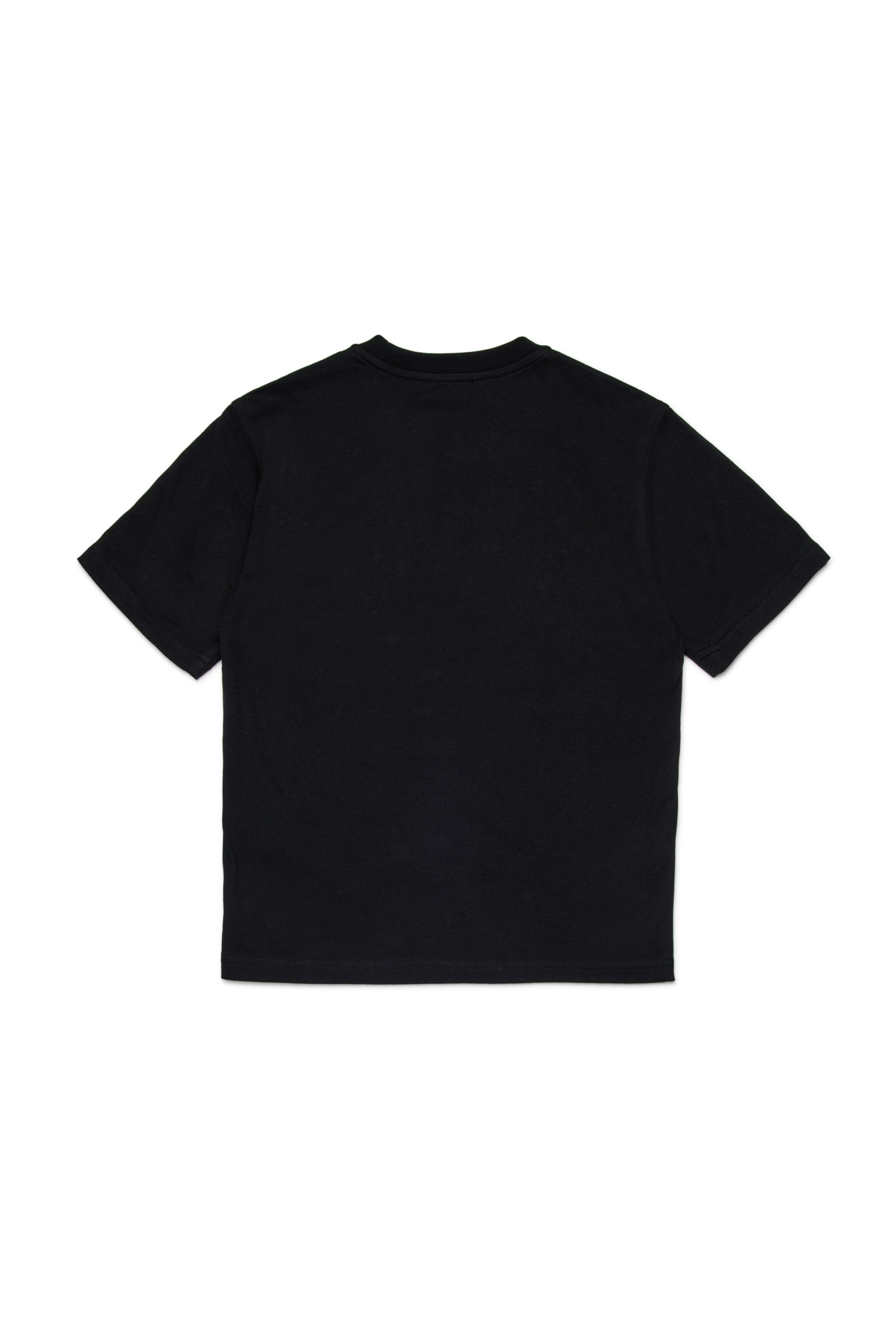 Diesel - TBOXTK3 OVER, Herren Baumwoll-T-Shirt mit Grafikdruck in Schwarz - 2