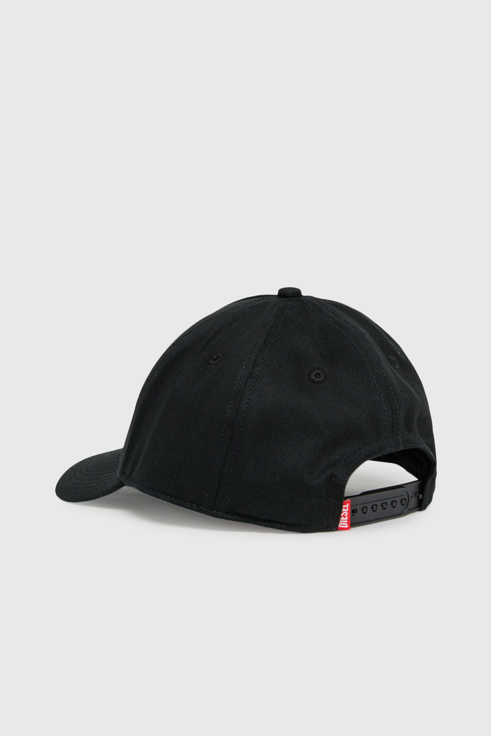 Diesel - FLIMO, Herren Baseballcap mit Oval D Logo-Print in Schwarz - 2