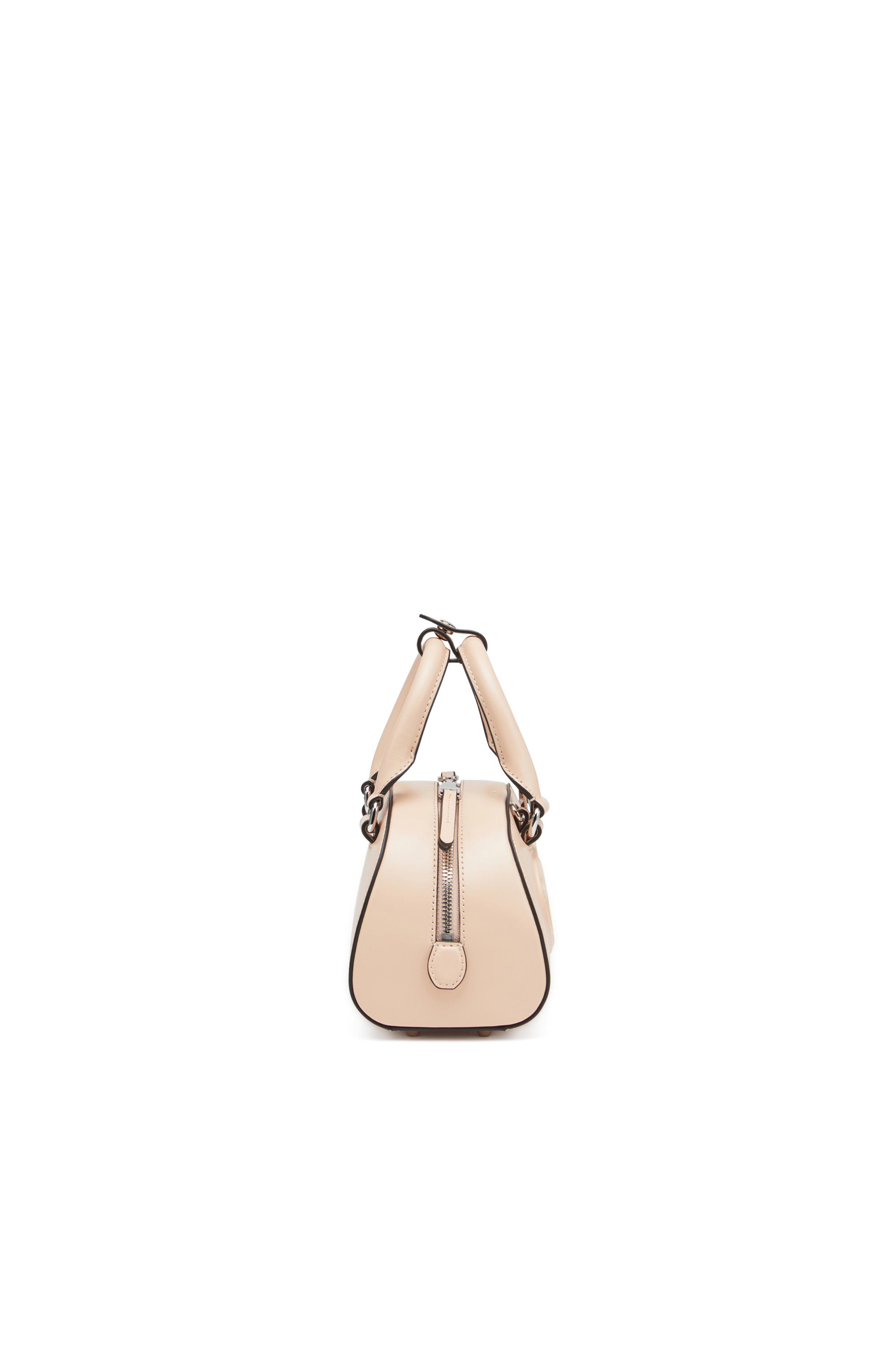 Diesel - 1DR DOME CROSSBODY, Damen 1DR Dome-Mini-Bowling-Tasche aus Leder in Rosa - 4