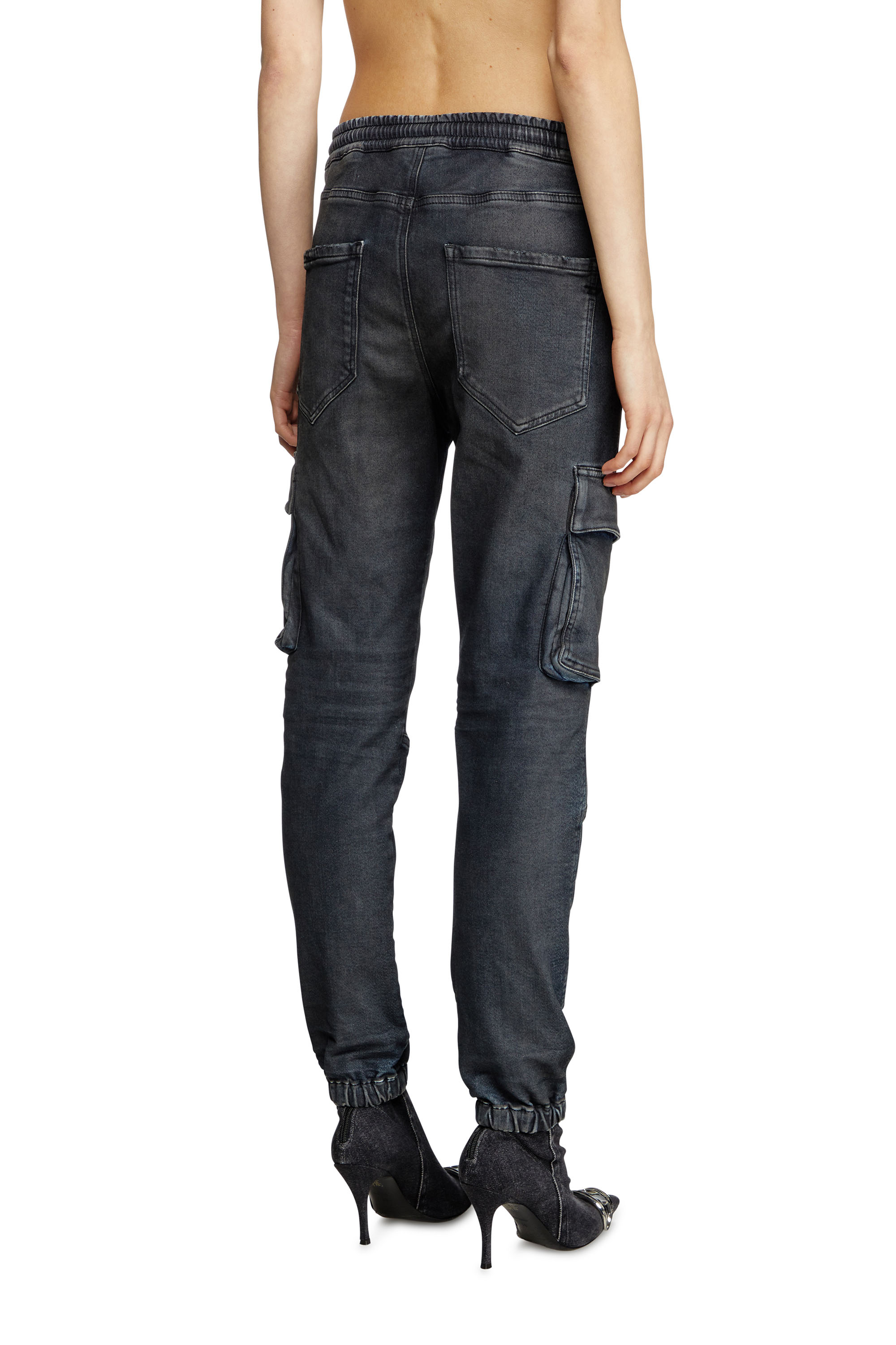 Diesel - Damen Regular 2051 D-Ursy Joggjeans® 09L13, Dunkelblau - 4