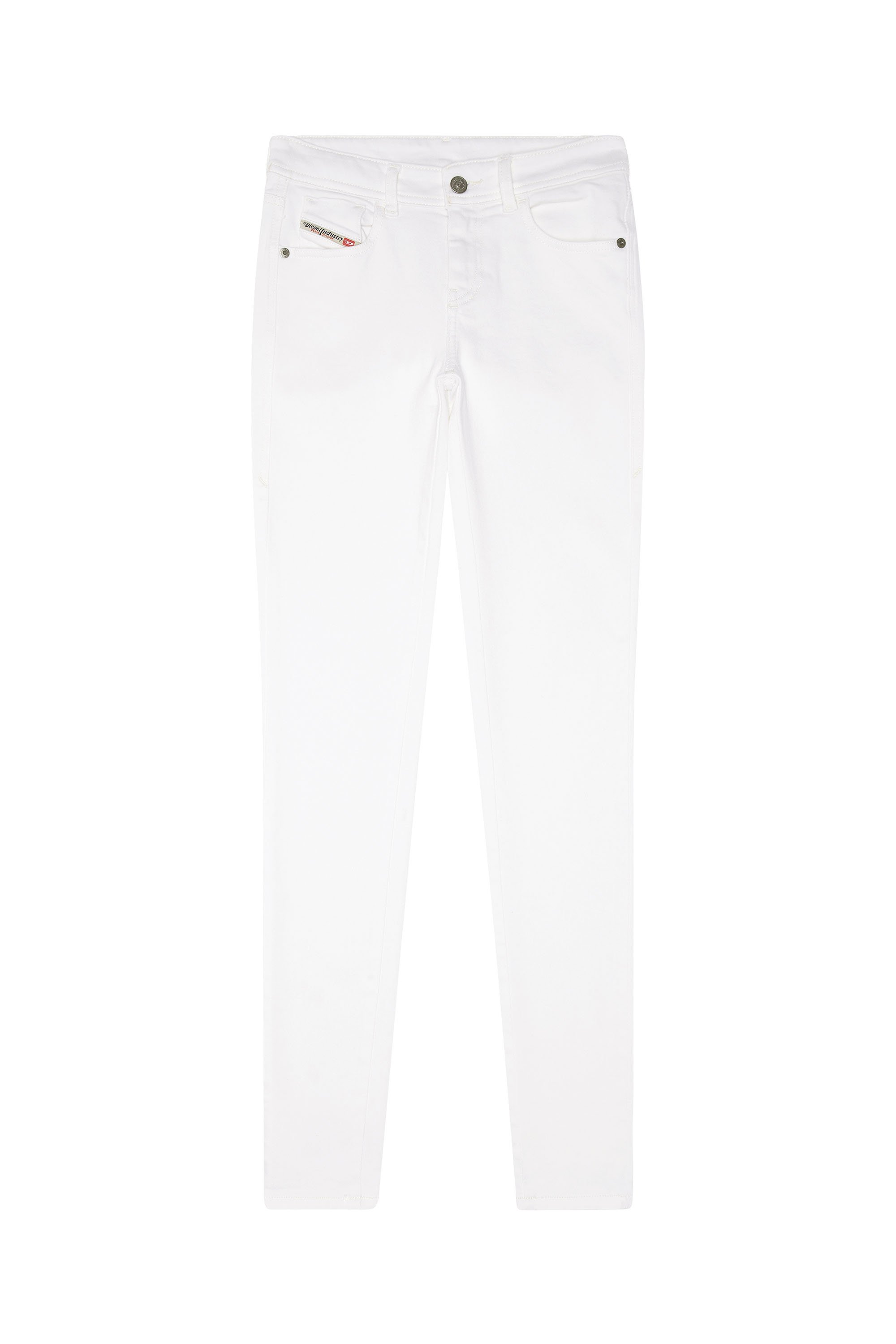 Diesel - Super skinny Jeans 2017 Slandy 09F90, Weiß - Image 5