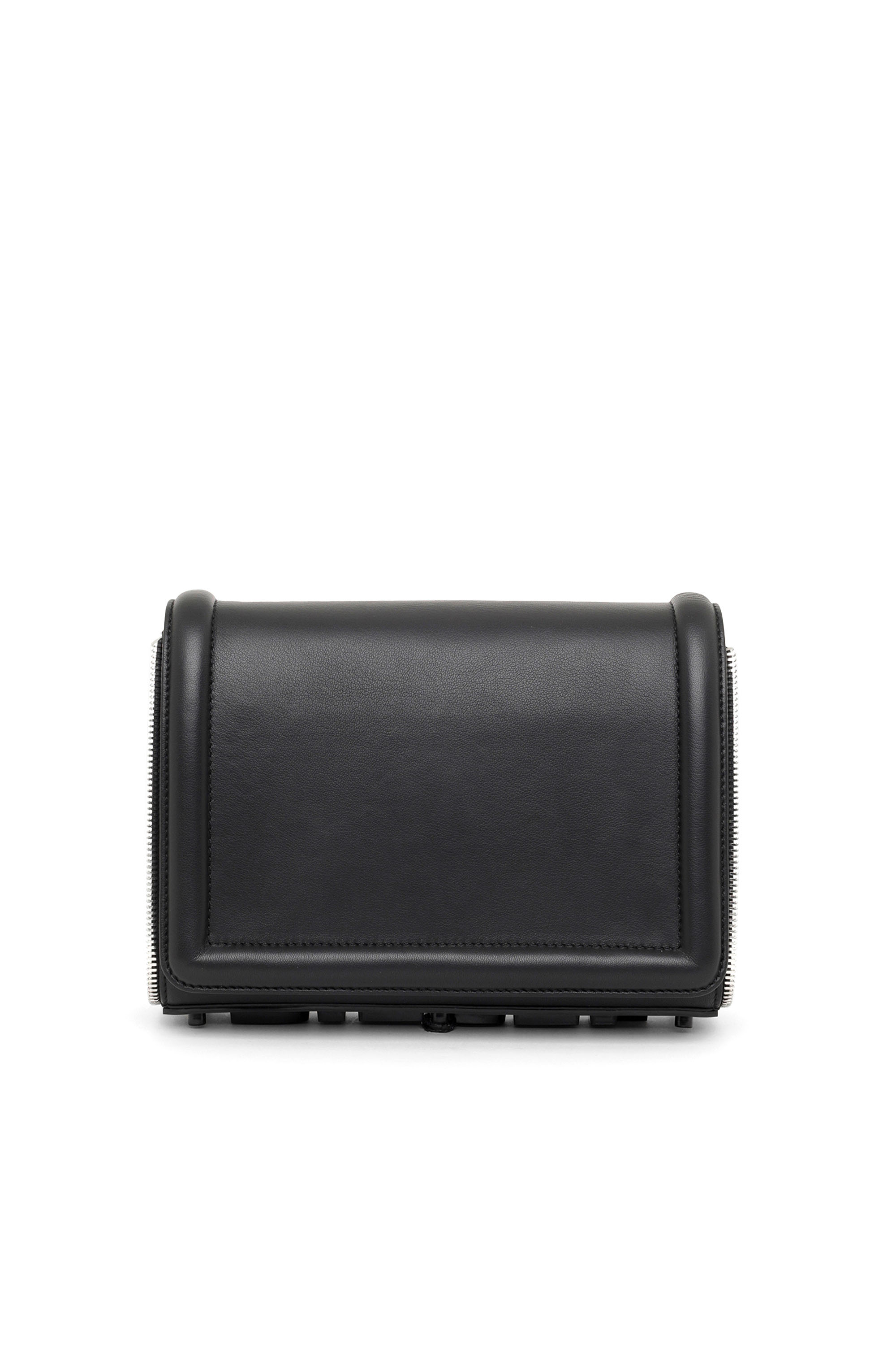 YBYS M, Schwarz/Silber - Schultertaschen