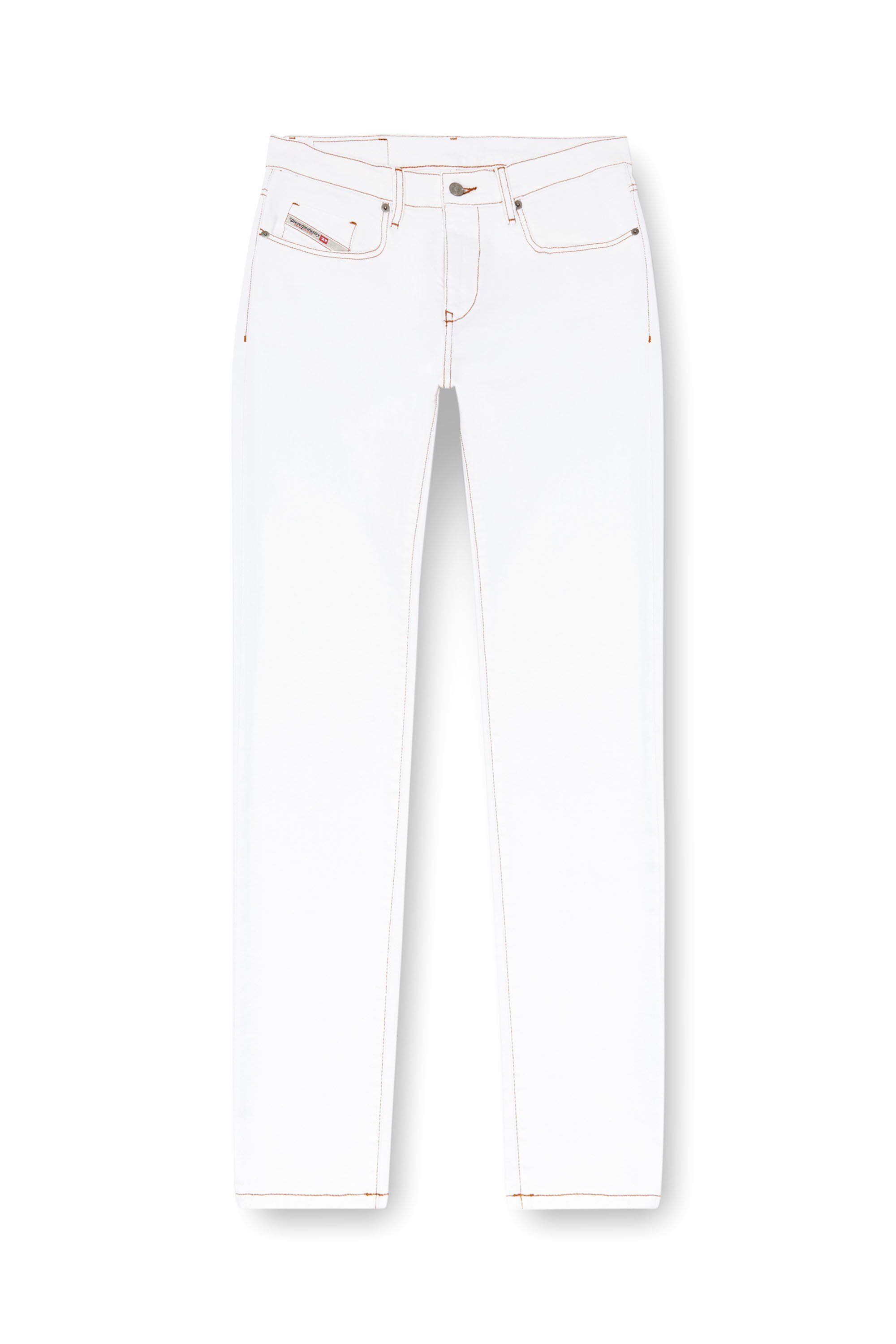 Diesel - Herren Slim Jeans 2019 D-Strukt 09K05, Weiß - Image 3