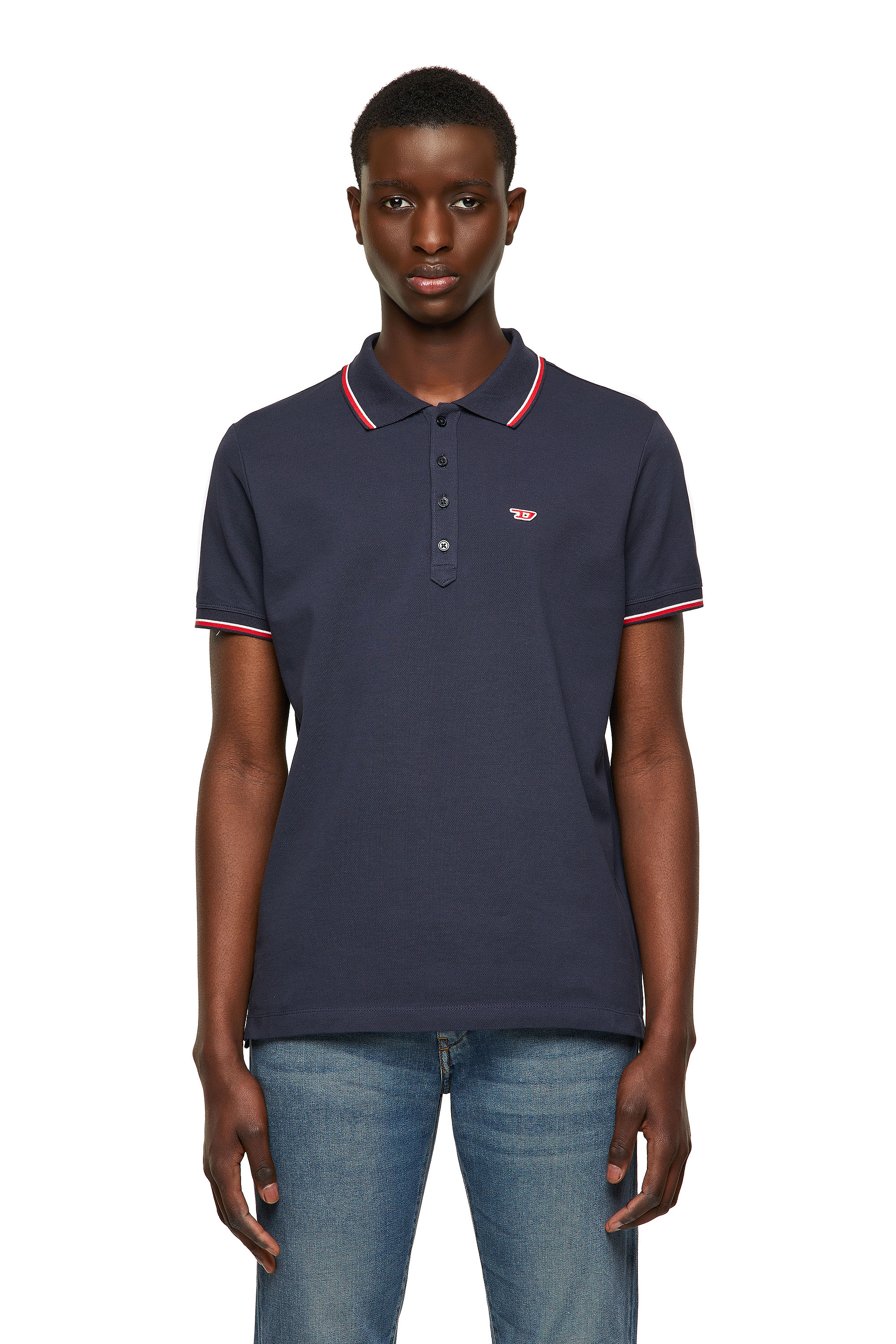 T-RANDY-NEW, Dunkelblau - Polohemden