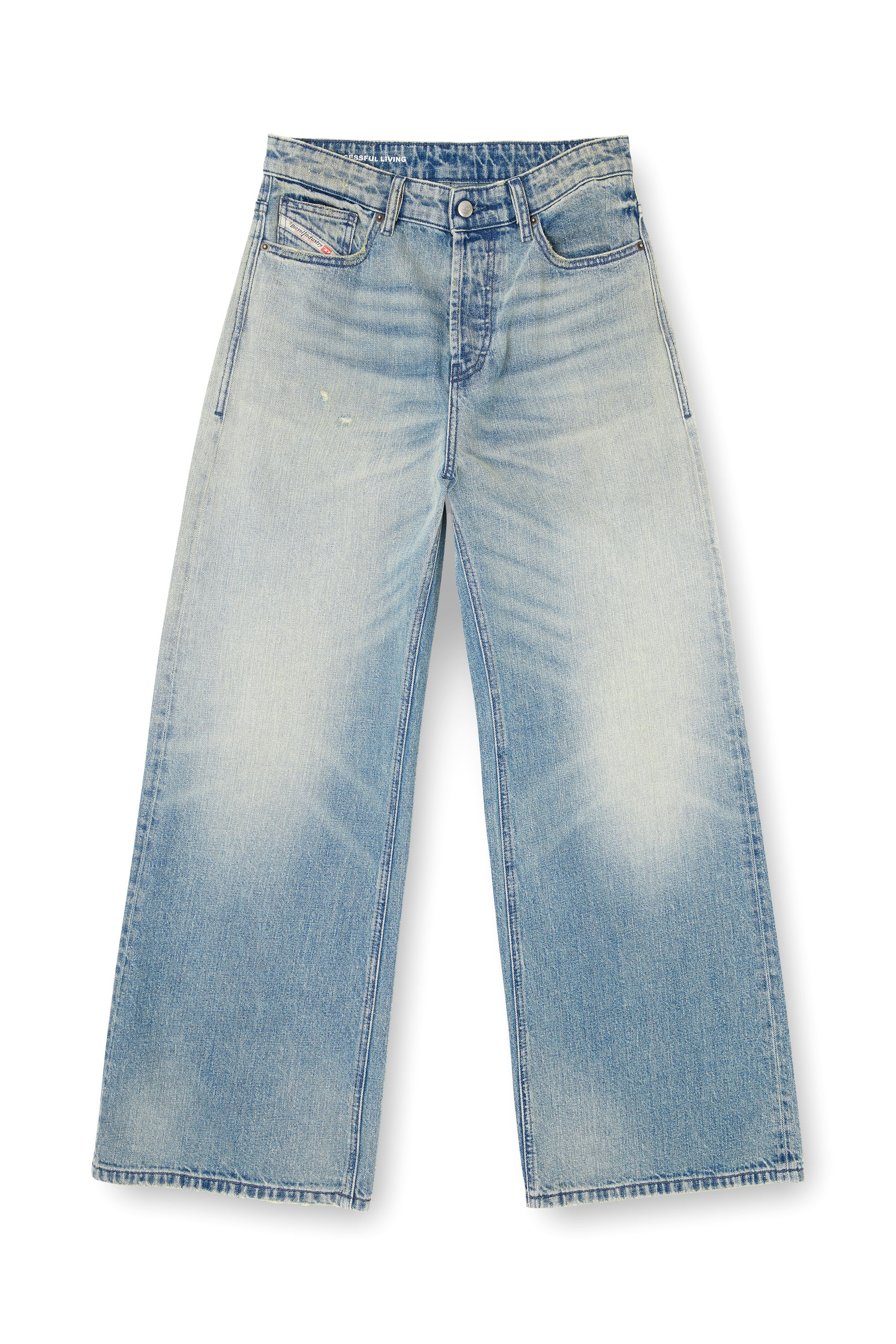 Diesel - Damen Relaxed Jeans 1996 D-Sire 0DBEC, Hellblau - 3