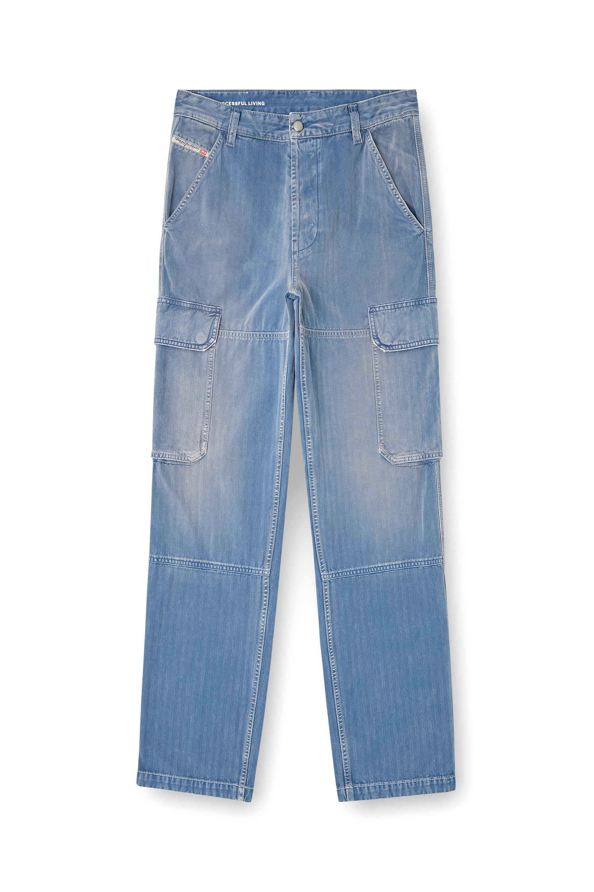 Diesel - Herren Regular Jeans D-Uty 09M93, Blau - 3