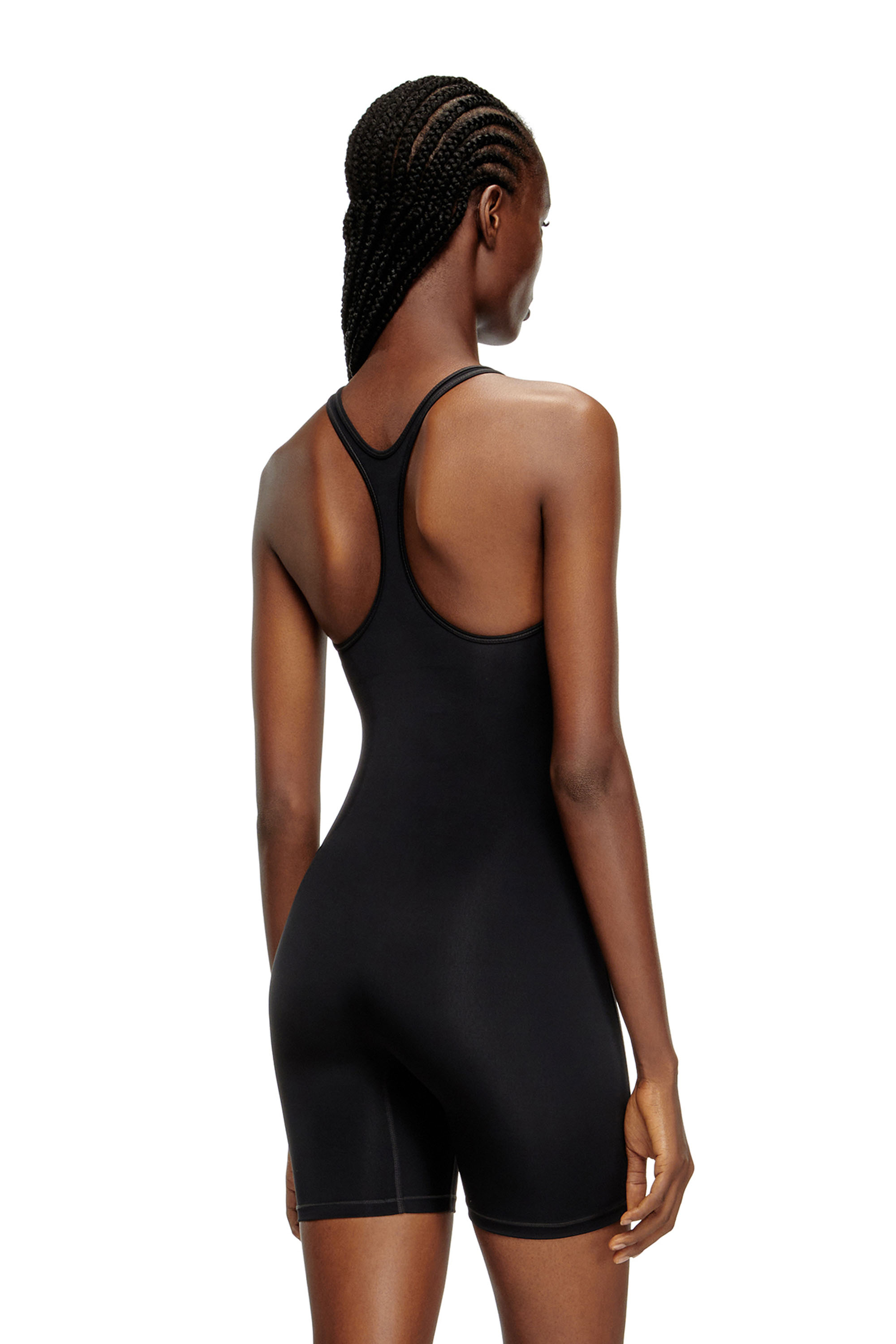 Diesel - NYDIA-UTLT, Damen Racerback-Playsuit in Schwarz - 3