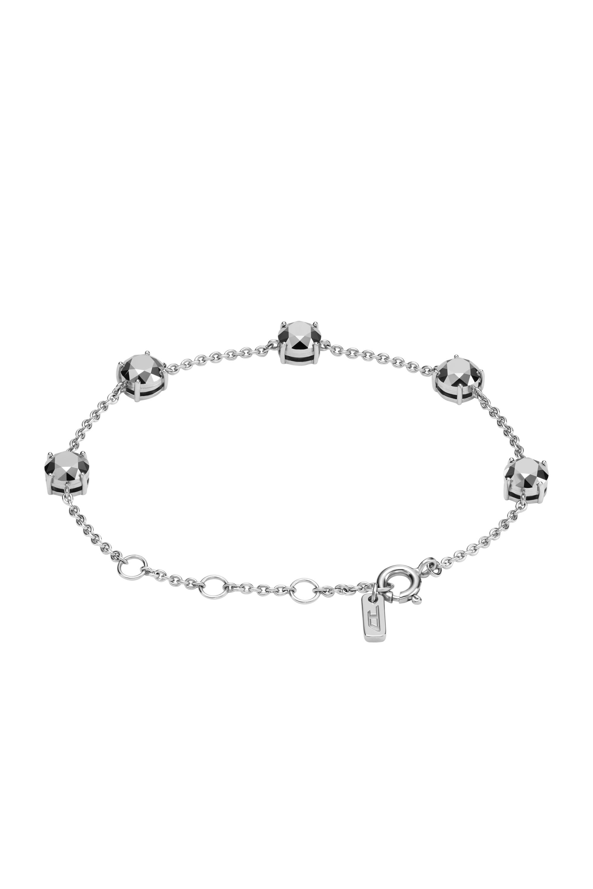 Diesel - DL1358040 STERLING SILVER JEWEL, Unisex Gliederarmband aus Sterlingsilber in Silber - 2