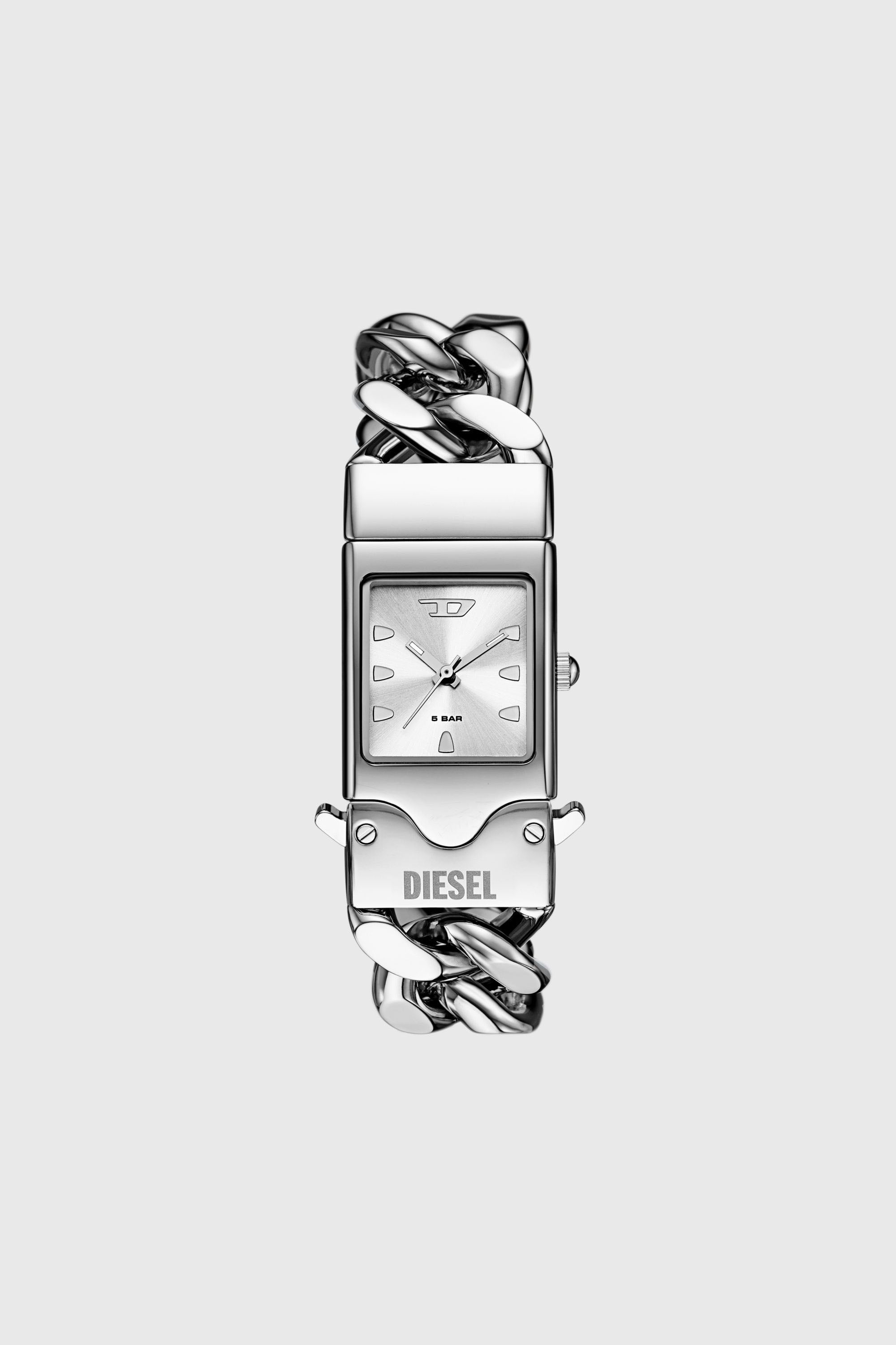 Diesel - DZ2225 WATCH, Unisex Closer Armbanduhr Edelstahl in Silber - 1