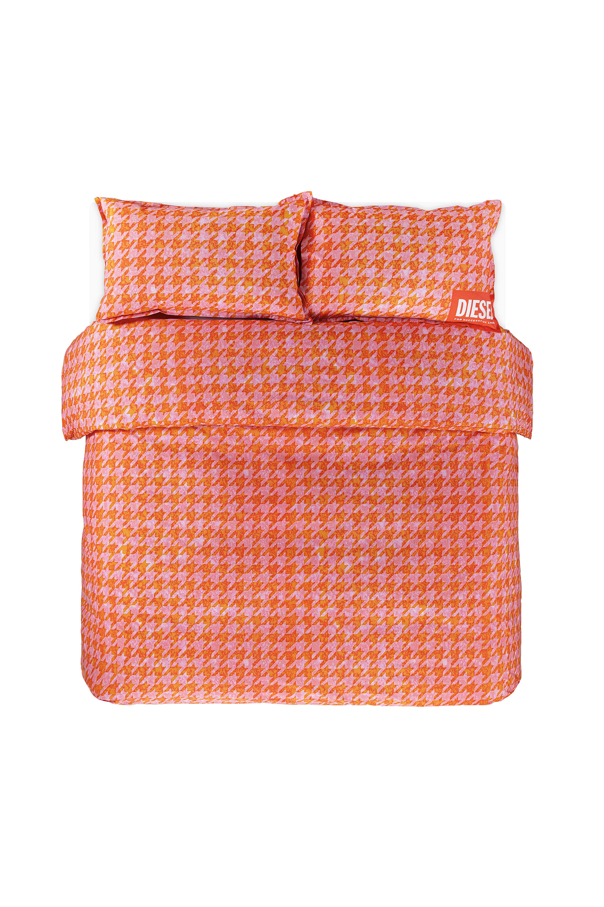 1018105  DROP PINK/RED PERCALE DUVET COV