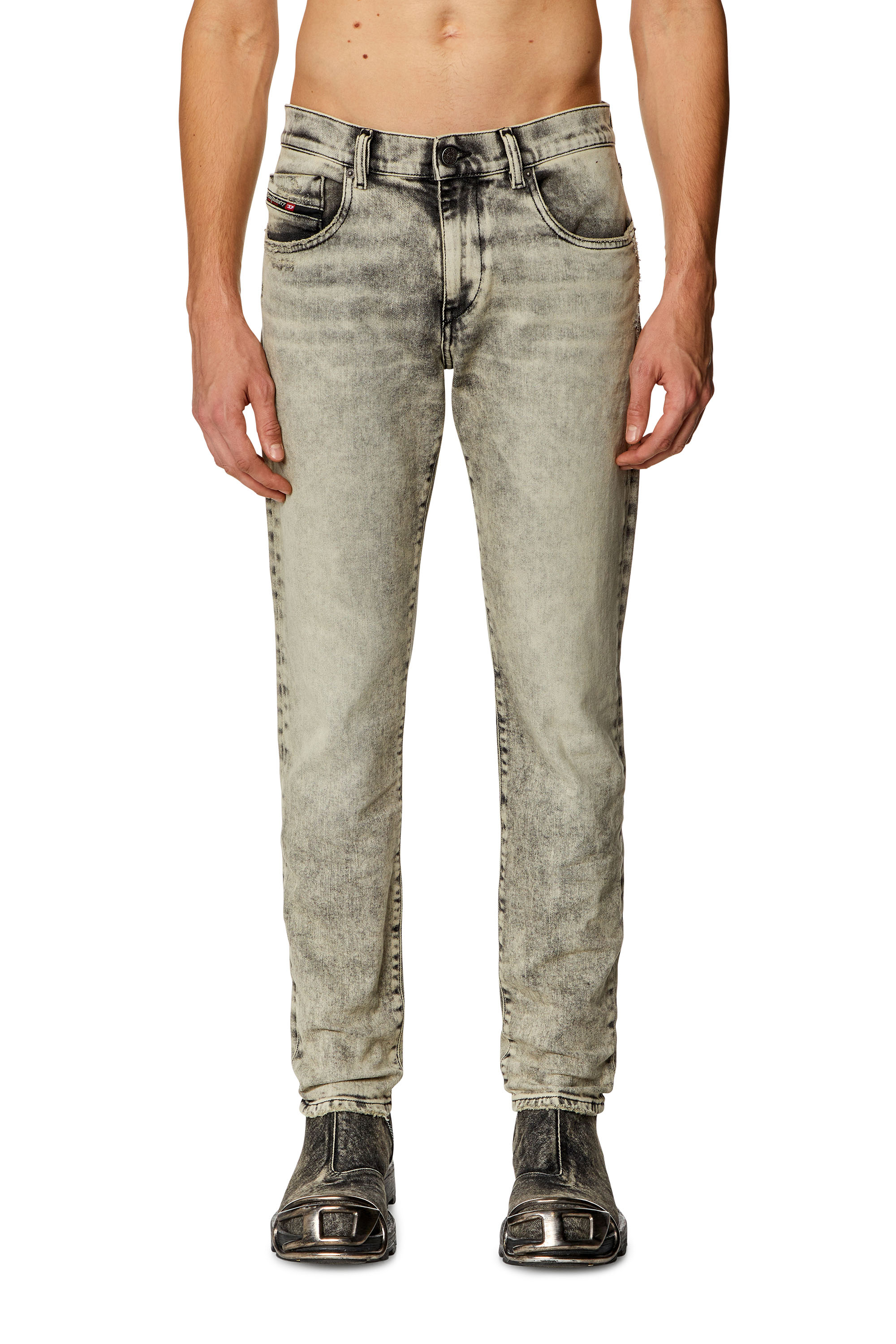 Diesel - Slim Jeans 2019 D-Strukt 09H56, Grau - Image 1