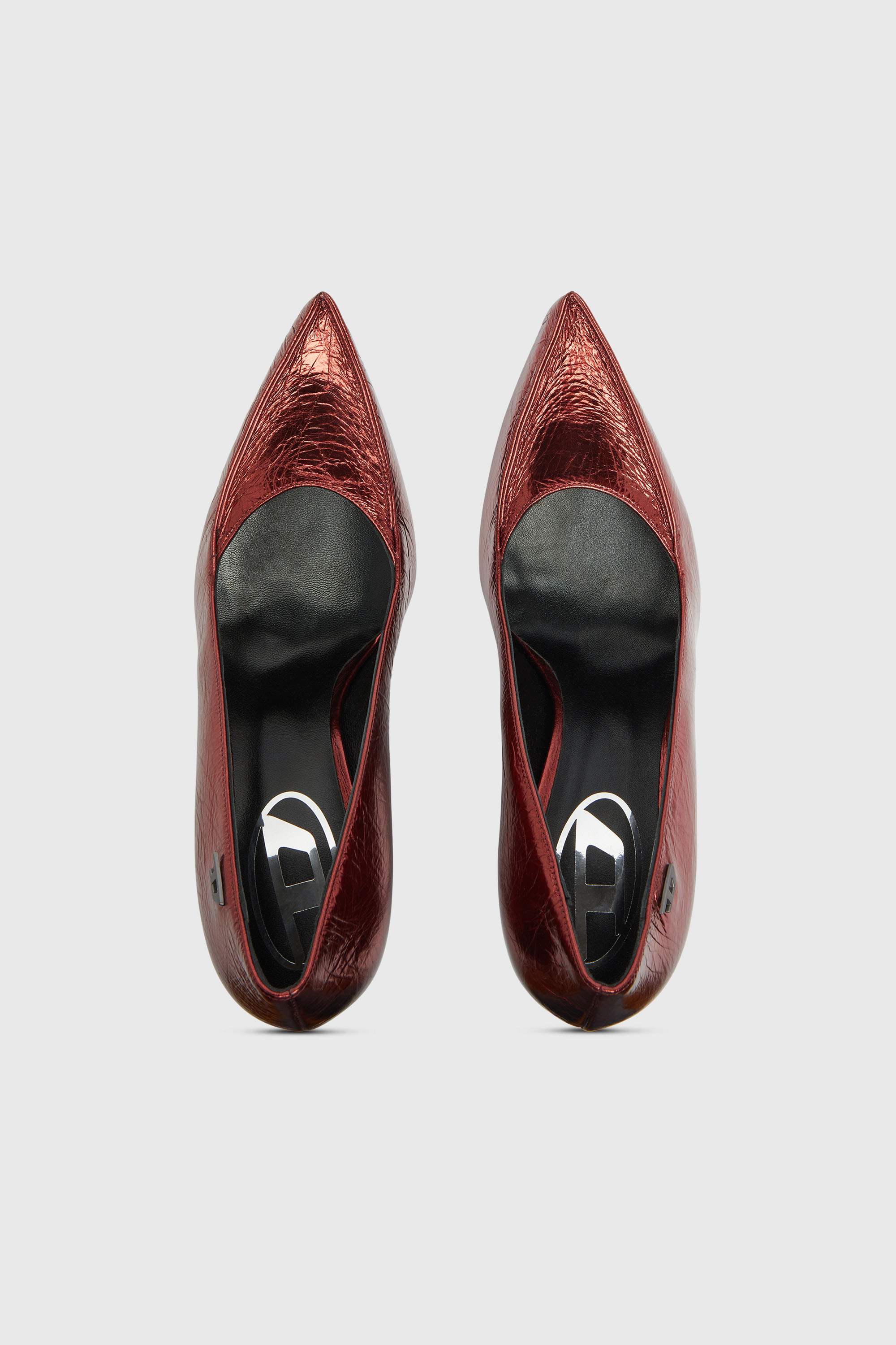 Diesel - D-LUCETTE-90-PUMP D, Damen D-Lucette-Pumps aus Spiegelleder in null - 4
