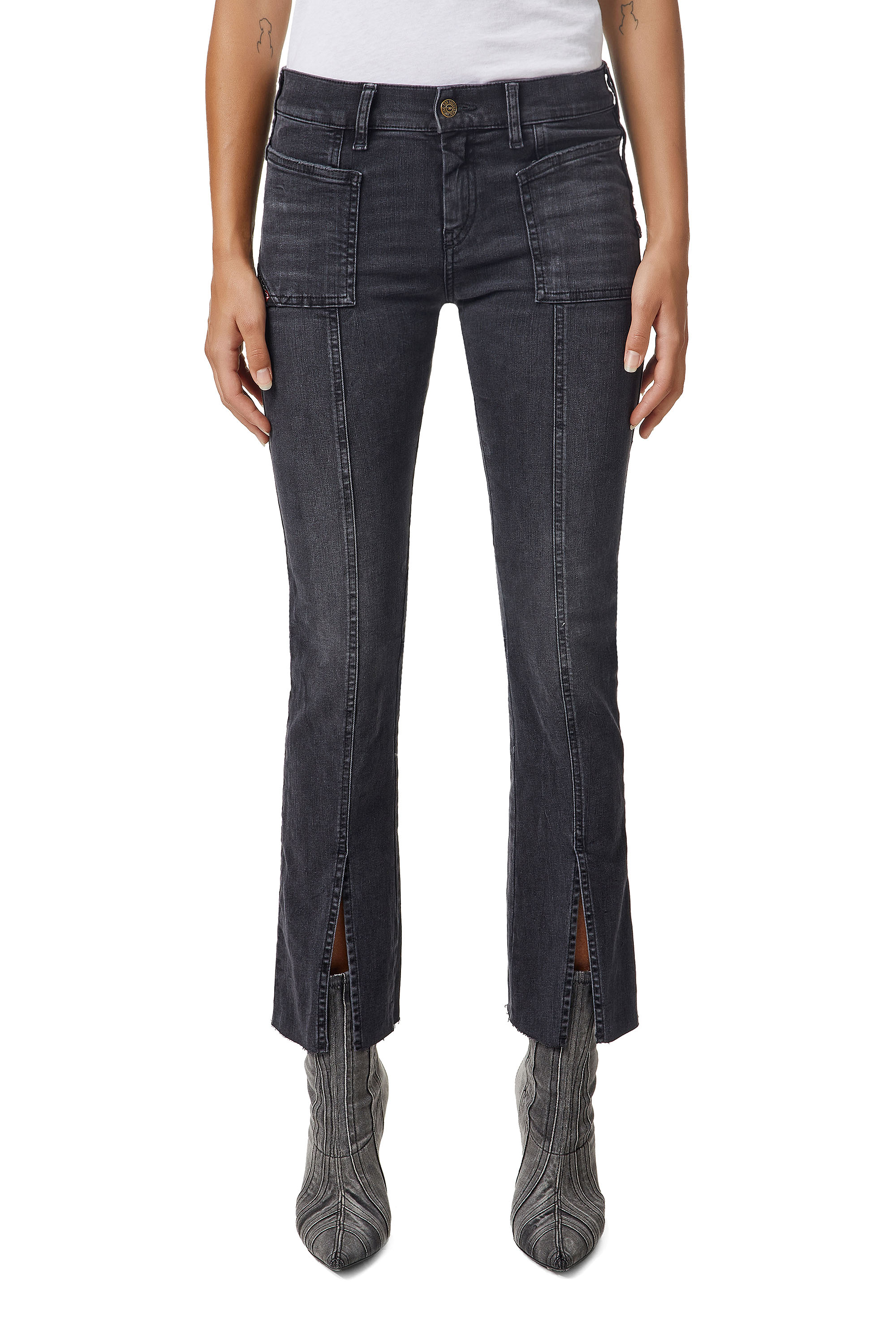 Slandy 069XP, Schwarz/Dunkelgrau - Jeans
