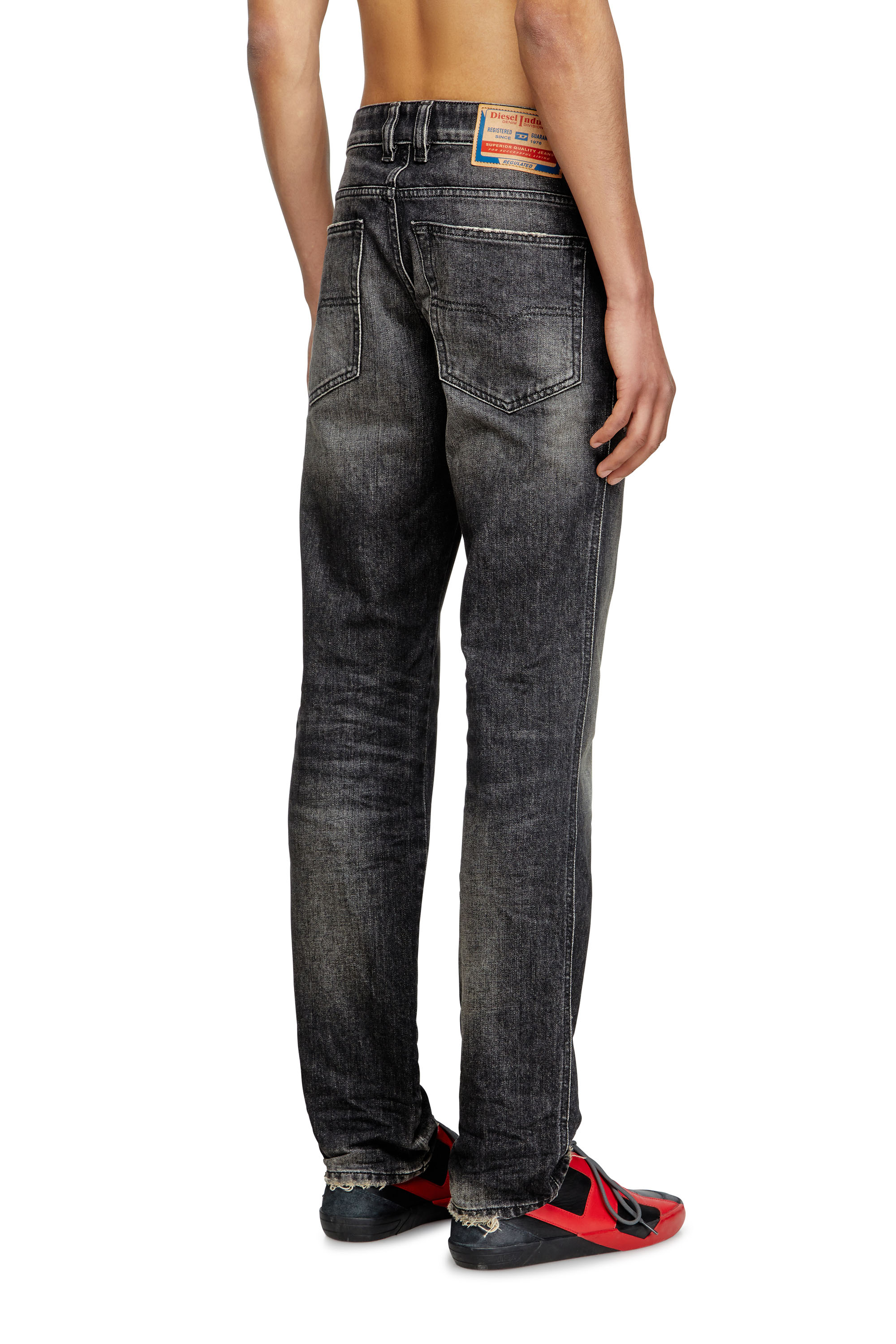 Diesel - Herren Slim Jeans 1993 D-Vyl 09M54, Schwarz/Dunkelgrau - 4
