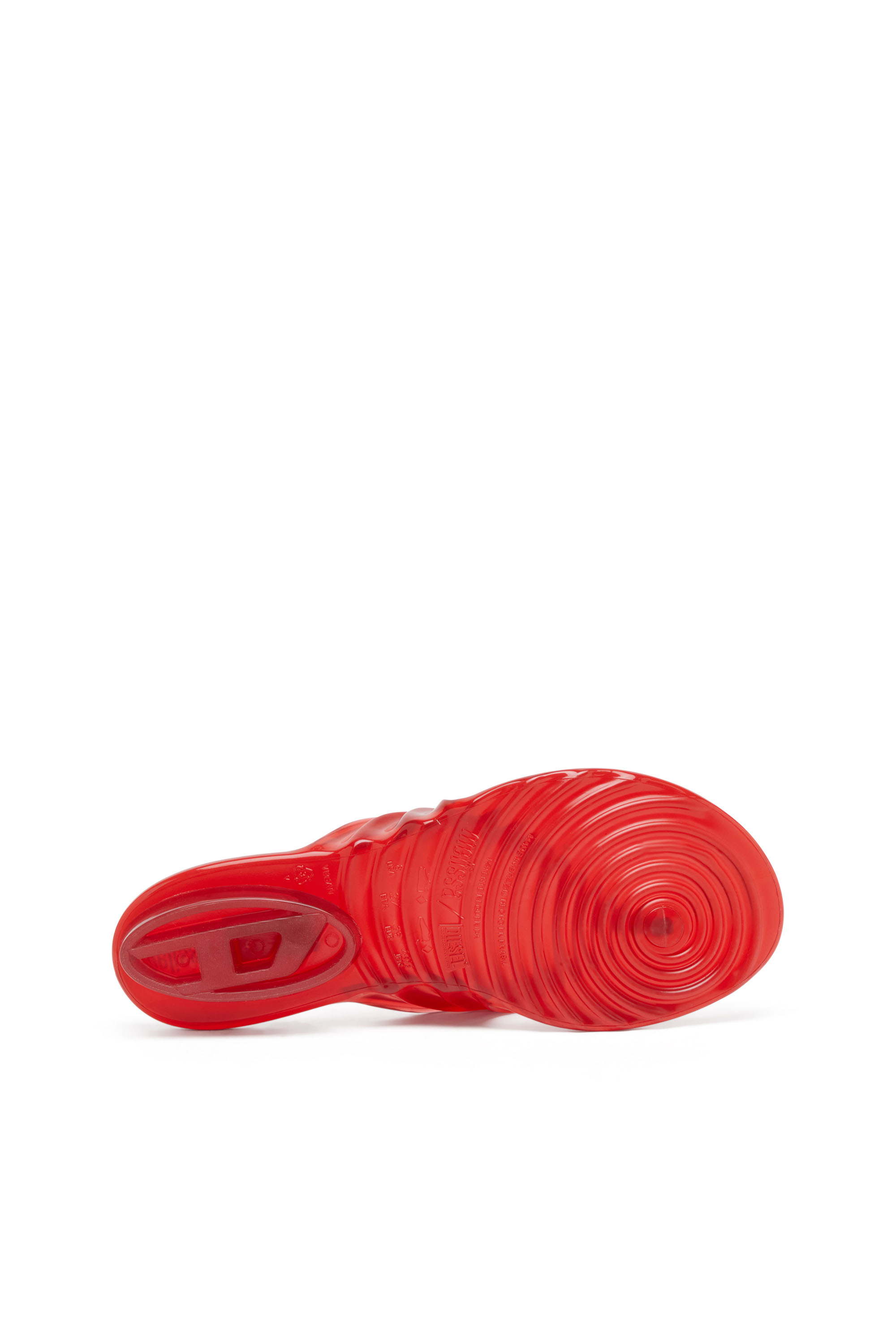 MELISSA QUANTUM THONG, Rot Diesel - MELISSA QUANTUM THONG, Damen Künstlerisch gestaltete Flip-Flops aus Melflex® in Rot - 5