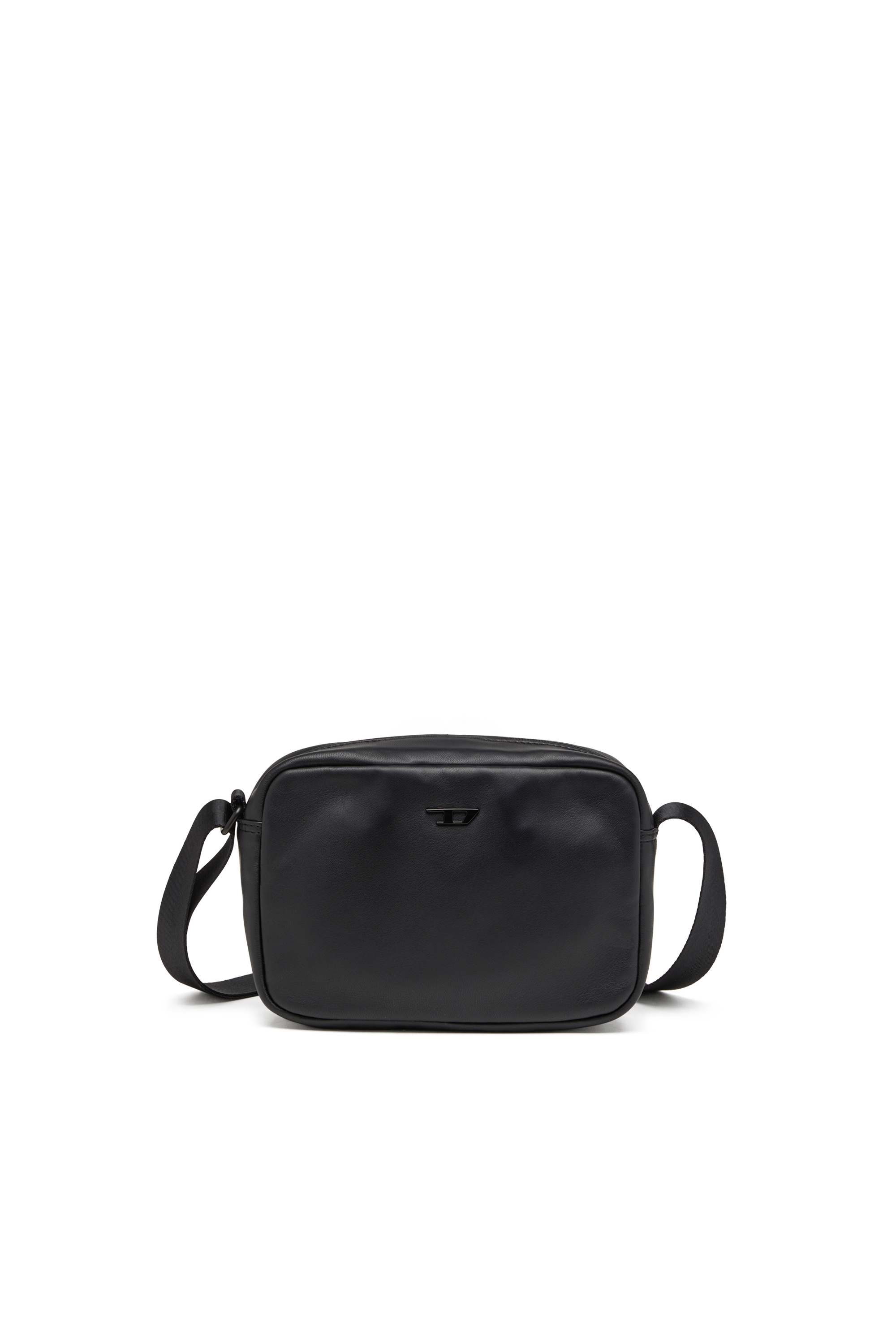 Diesel - RAVE CAMERA BAG X, Herren Camera Bag aus Nappaleder in Schwarz - 1