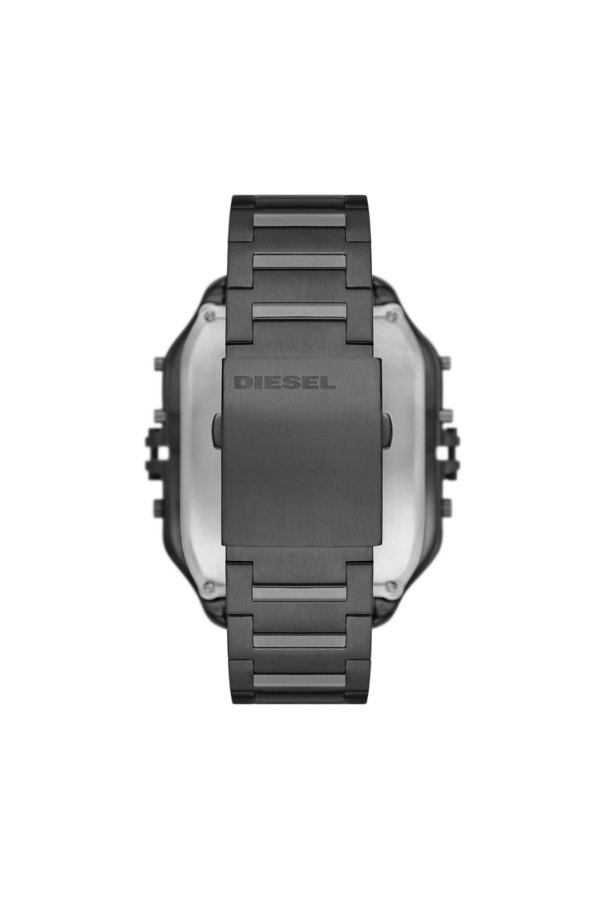 Diesel - DZ7462, Herren Clasher Armbanduhr Analog-Digital Metallgrau in Dunkelgrau - 2