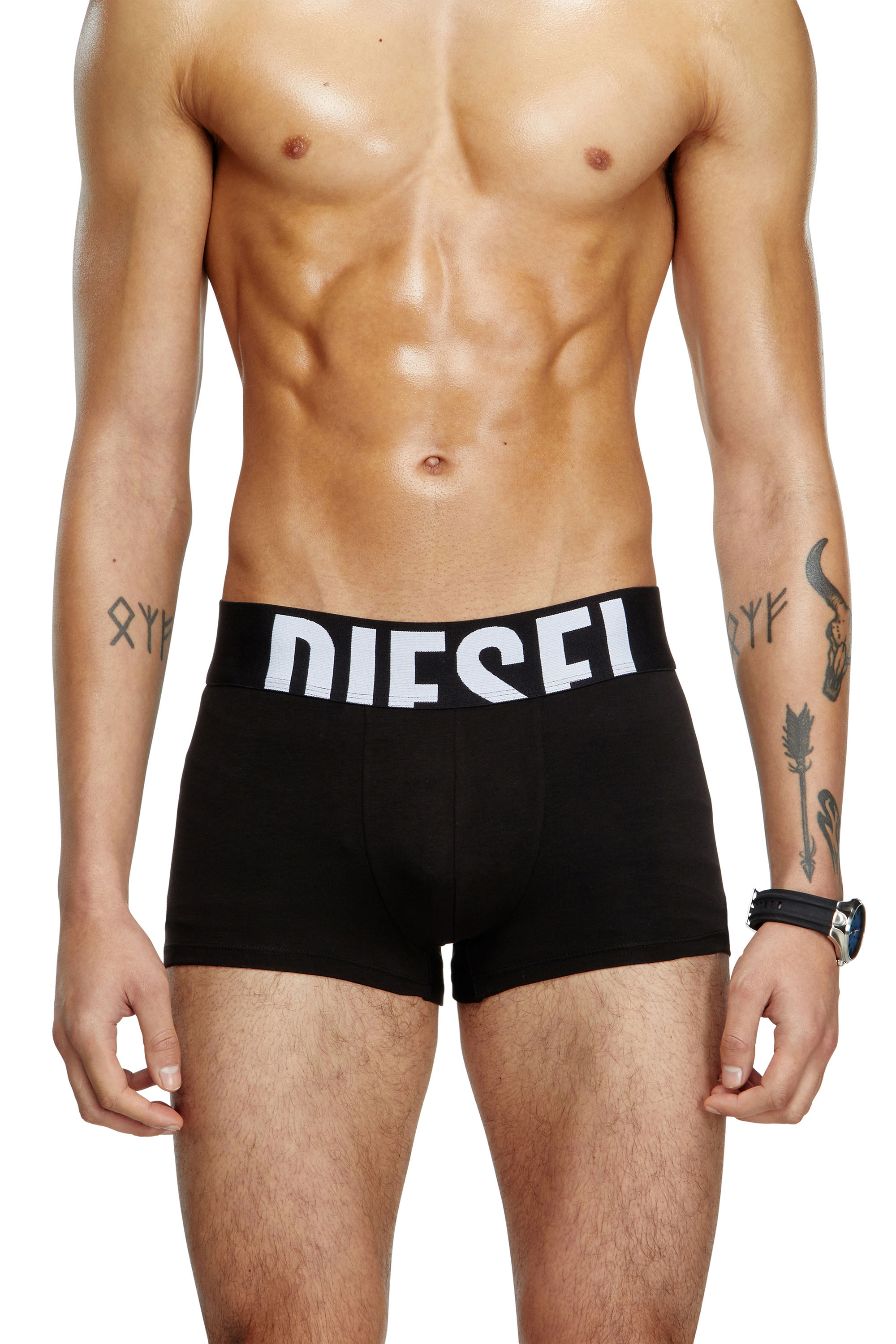 Diesel - UMBX-DAMIENTHREEPACK-5.5EL, Herren Retropants im Dreierpack aus Baumwollstretch in Schwarz - 2