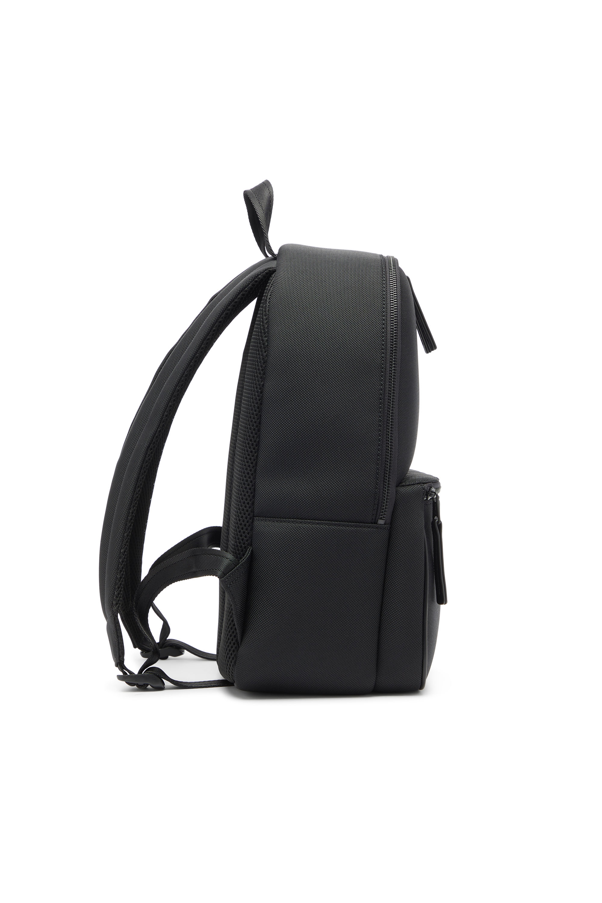 Diesel - HOLI-D BACKPACK M, Unisex Holi-D - Rucksack aus Nylon mit Oval D Logo in Schwarz - 3