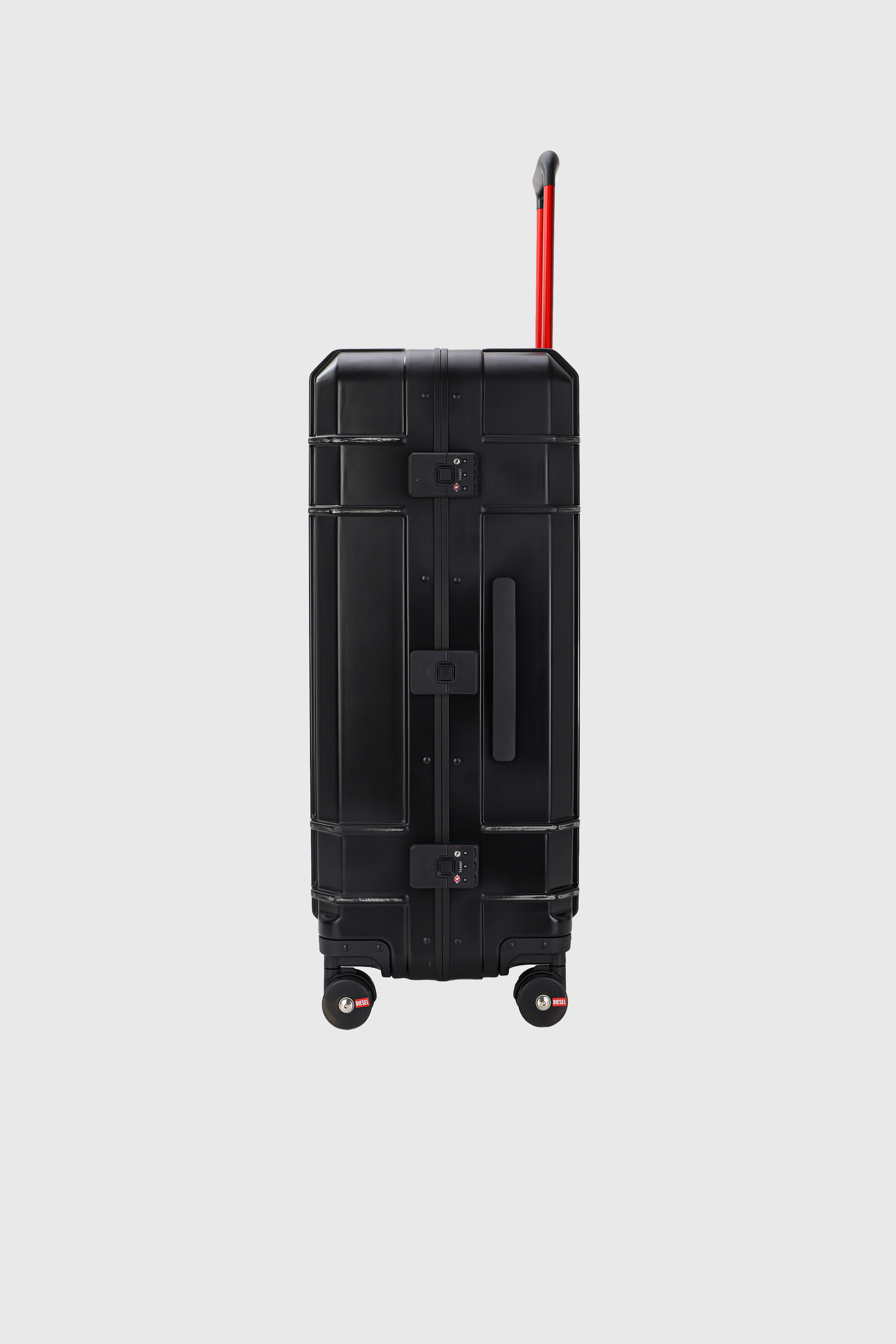 Diesel - DIESEL PC STRONG IMAGE TROLLEY- DSL003, Unisex Robuster Koffer Gr&ouml;&szlig;e L in Schwarz - 5