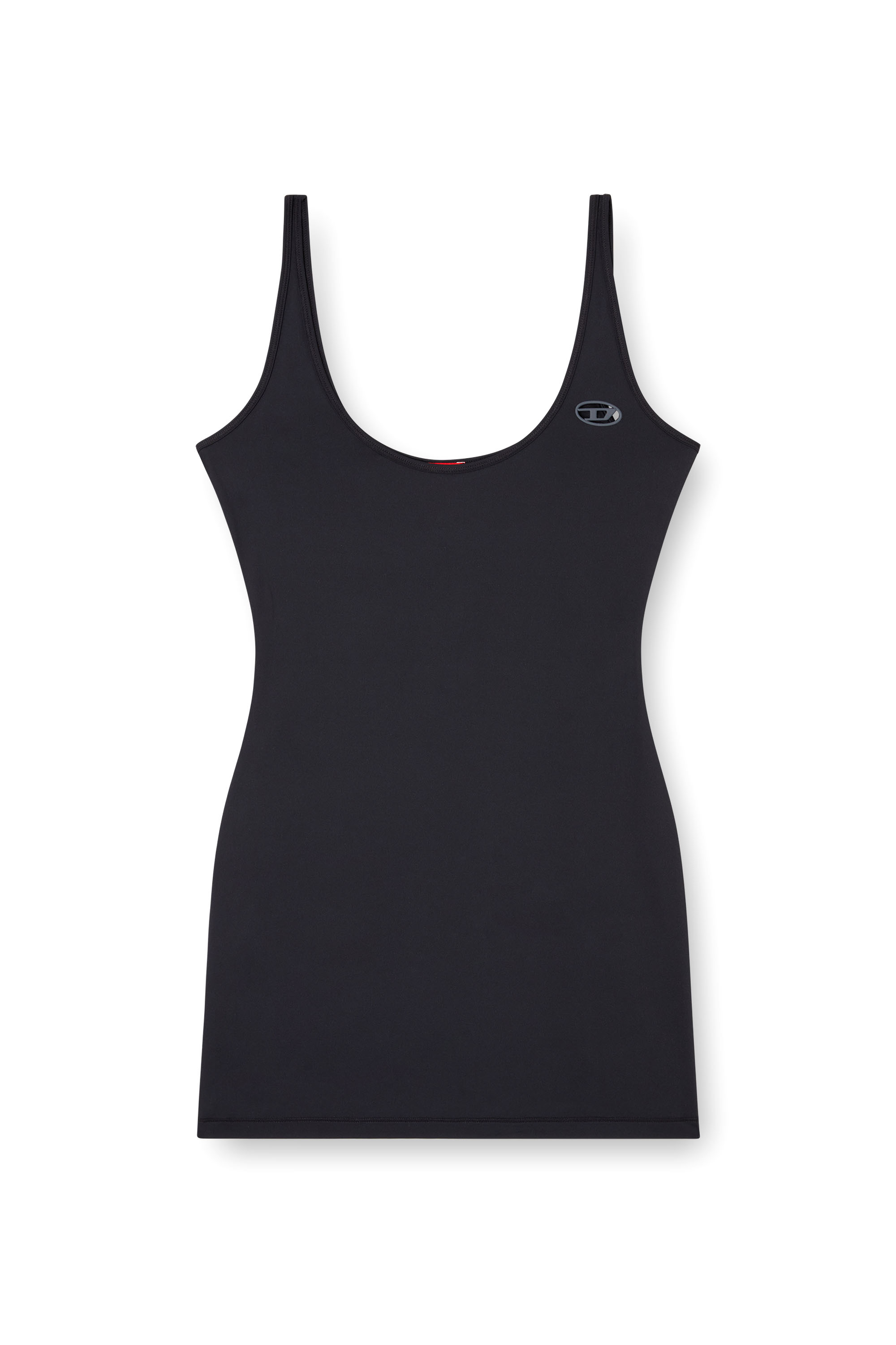 Diesel - FRANKIE-UTLT, Damen Stretch-Trägerkleid in Schwarz - 4