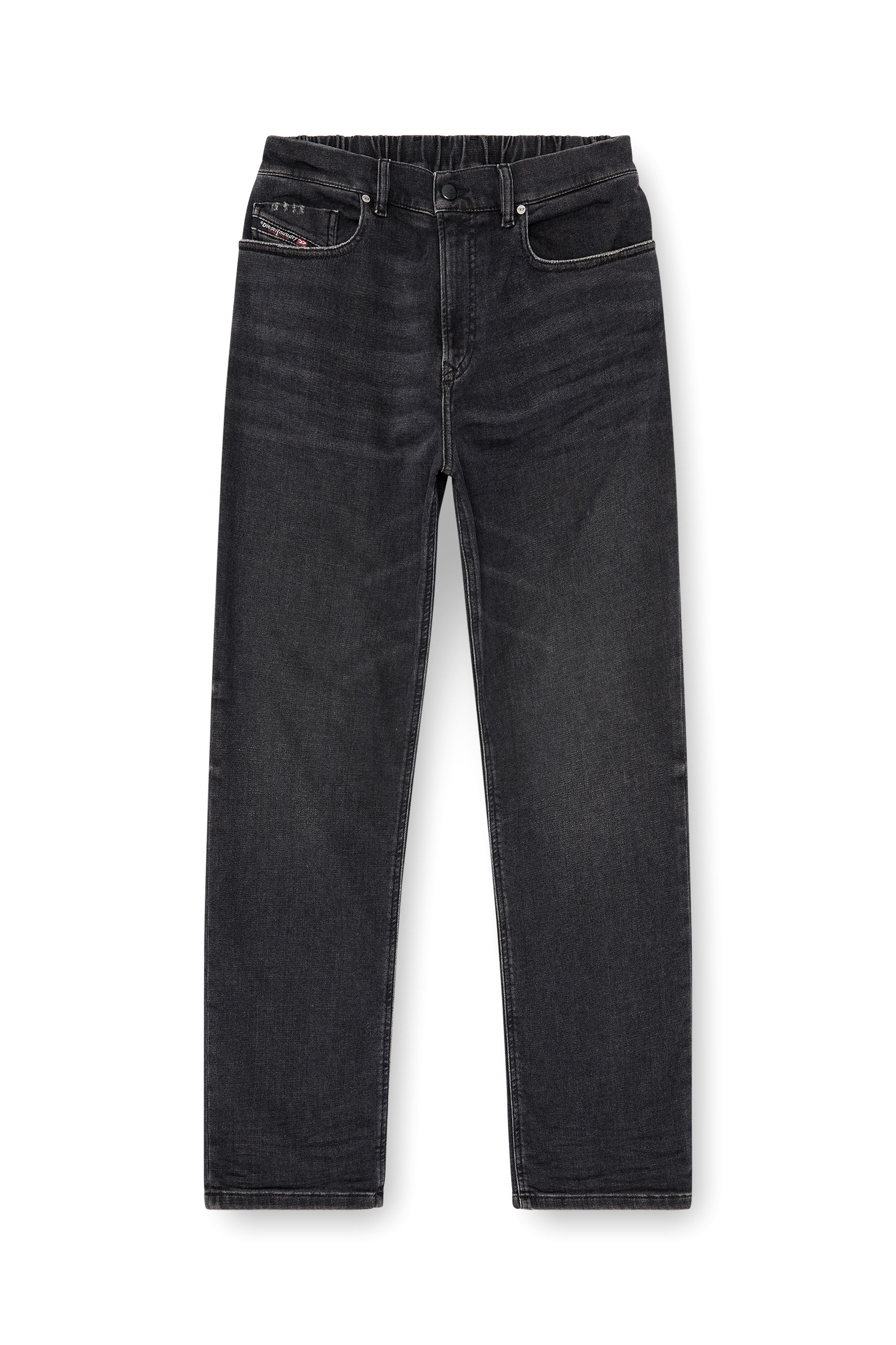 Diesel - Herren Regular 2090 D-Veekley Joggjeans&reg; 09P92, Schwarz/Dunkelgrau - 3