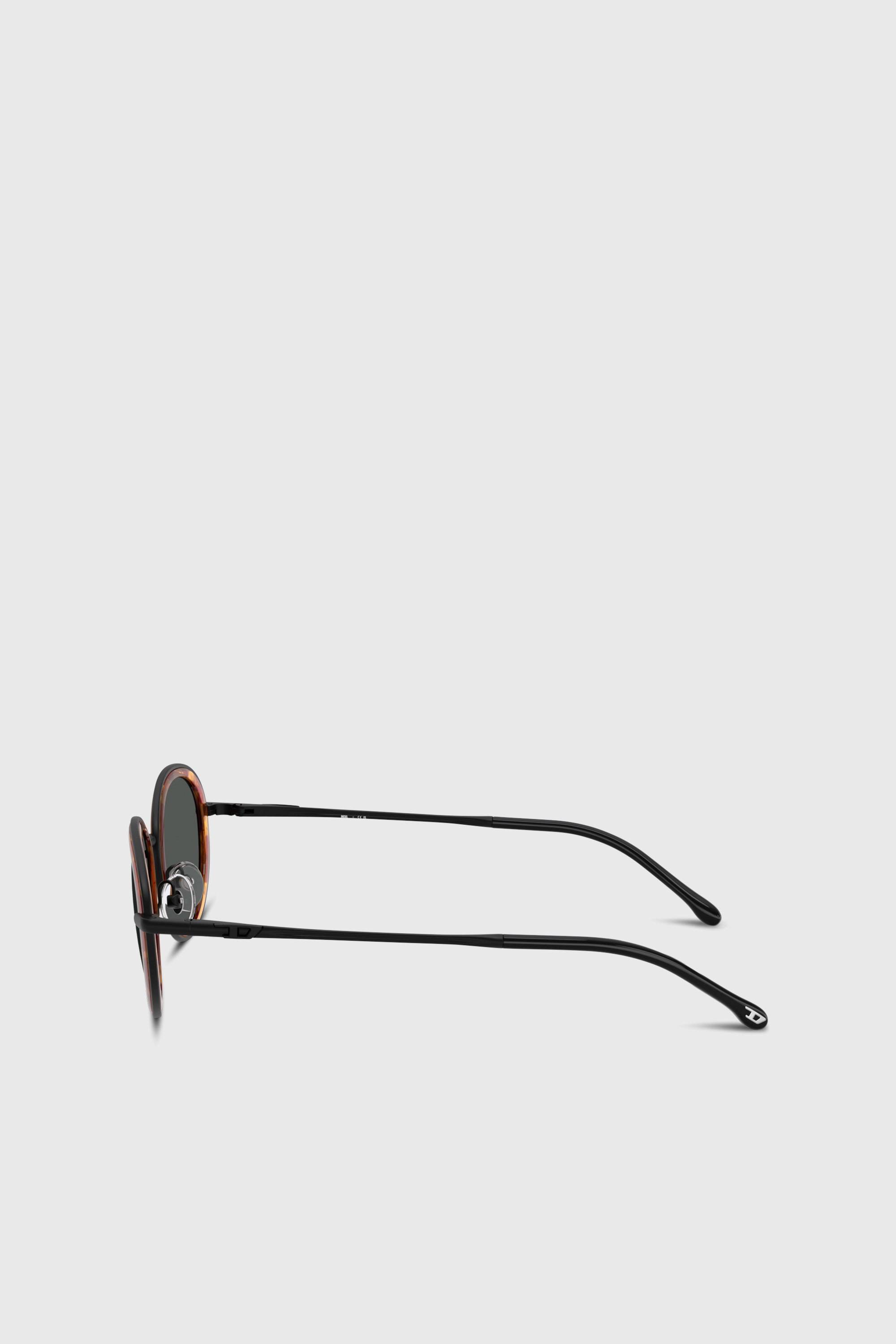 Diesel - 0DL1018, Unisex Ovale Sonnenbrillen in Schwarz - 2