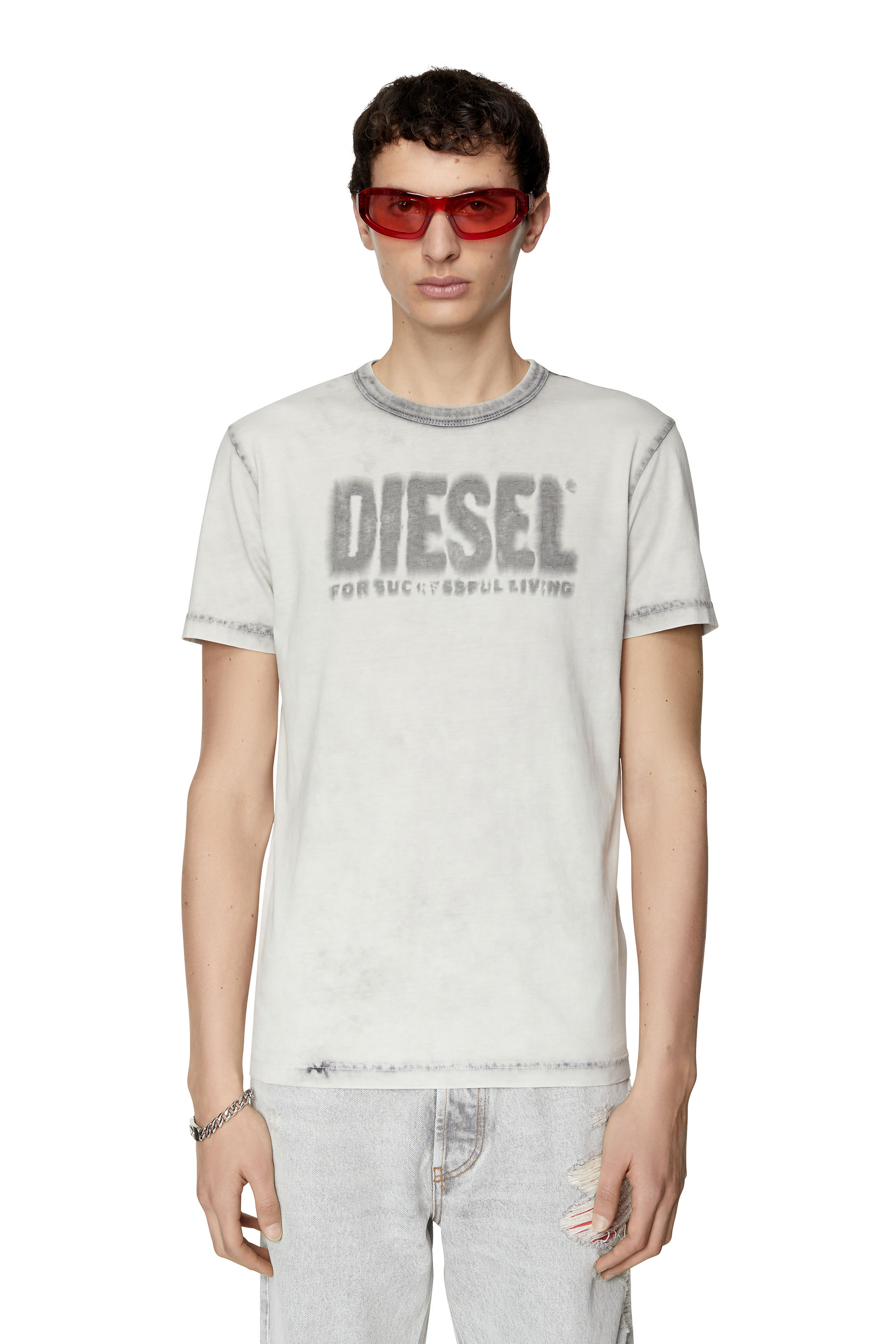 Diesel - T-DIEGOR-E6, Weiß - Image 2