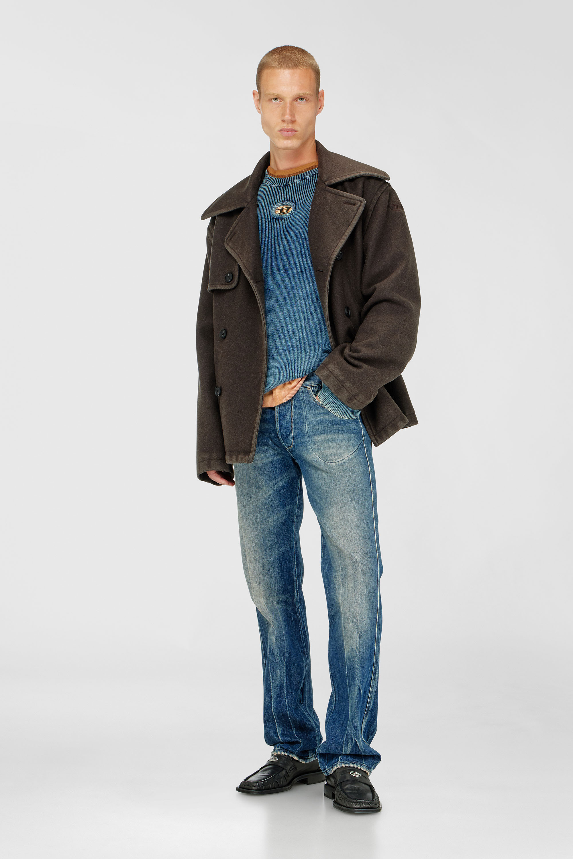 Diesel - Herren Regular Jeans 1985 Larkee 09Q27, Mittelblau - 1
