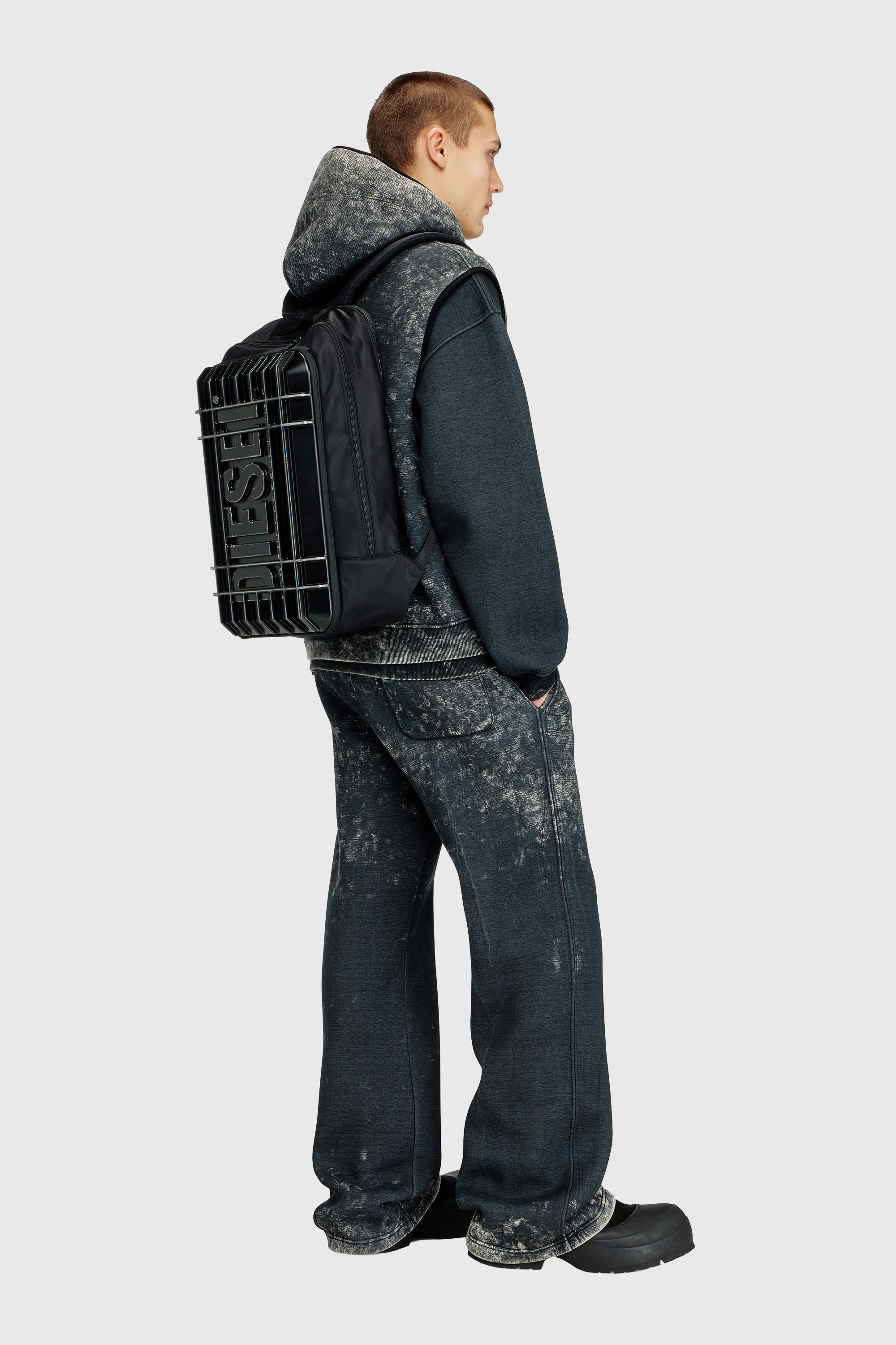 Diesel - DIESEL PC STRONG IMAGE BACKPACK- DSB005, Unisex Robuster Reiserucksack in Schwarz - 1