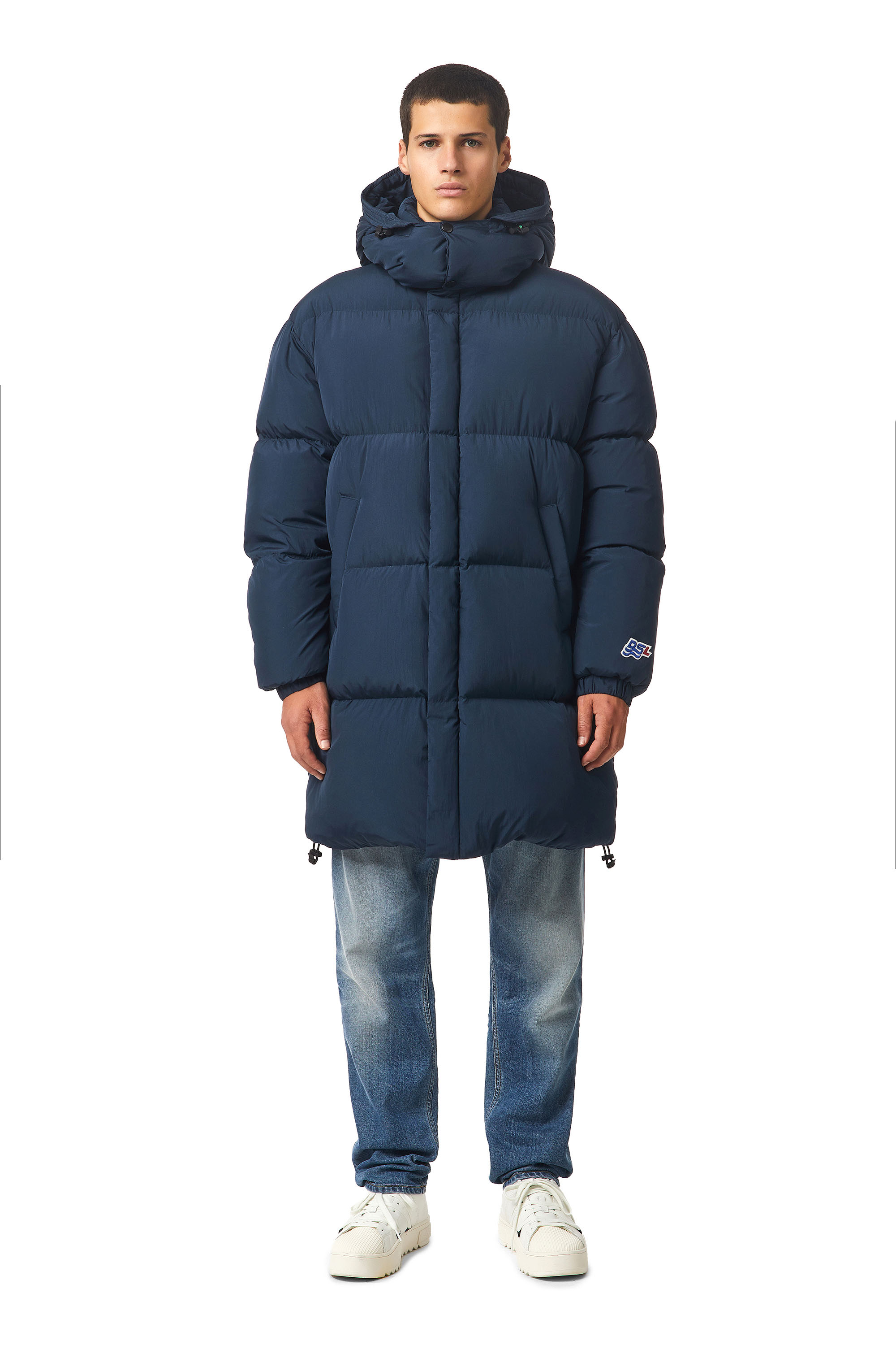 W-ROLF-LONG, Dunkelblau - Winterjacken