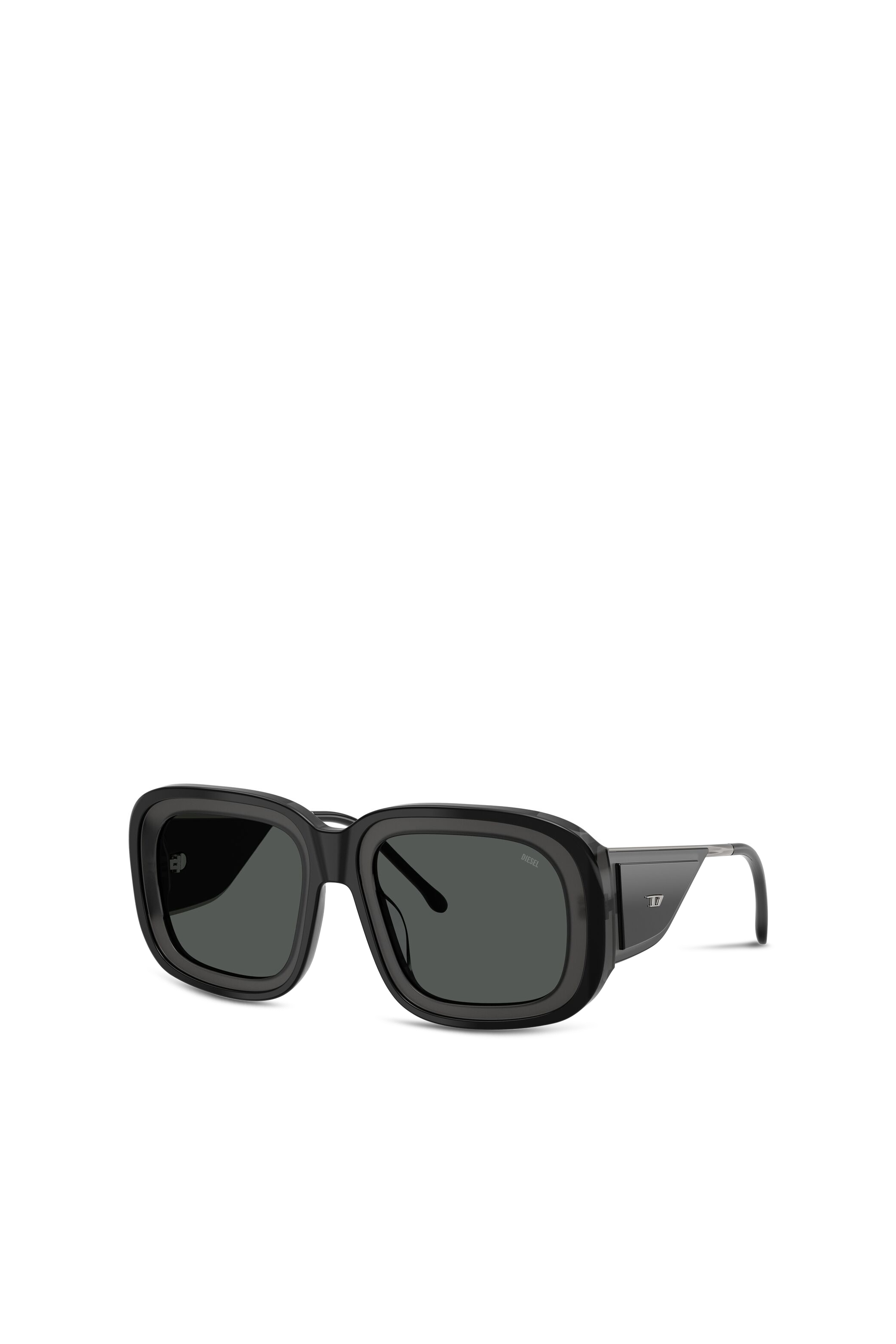 Diesel - 0DL2015U, Unisex Quadratische Sonnenbrillen in Schwarz - 2