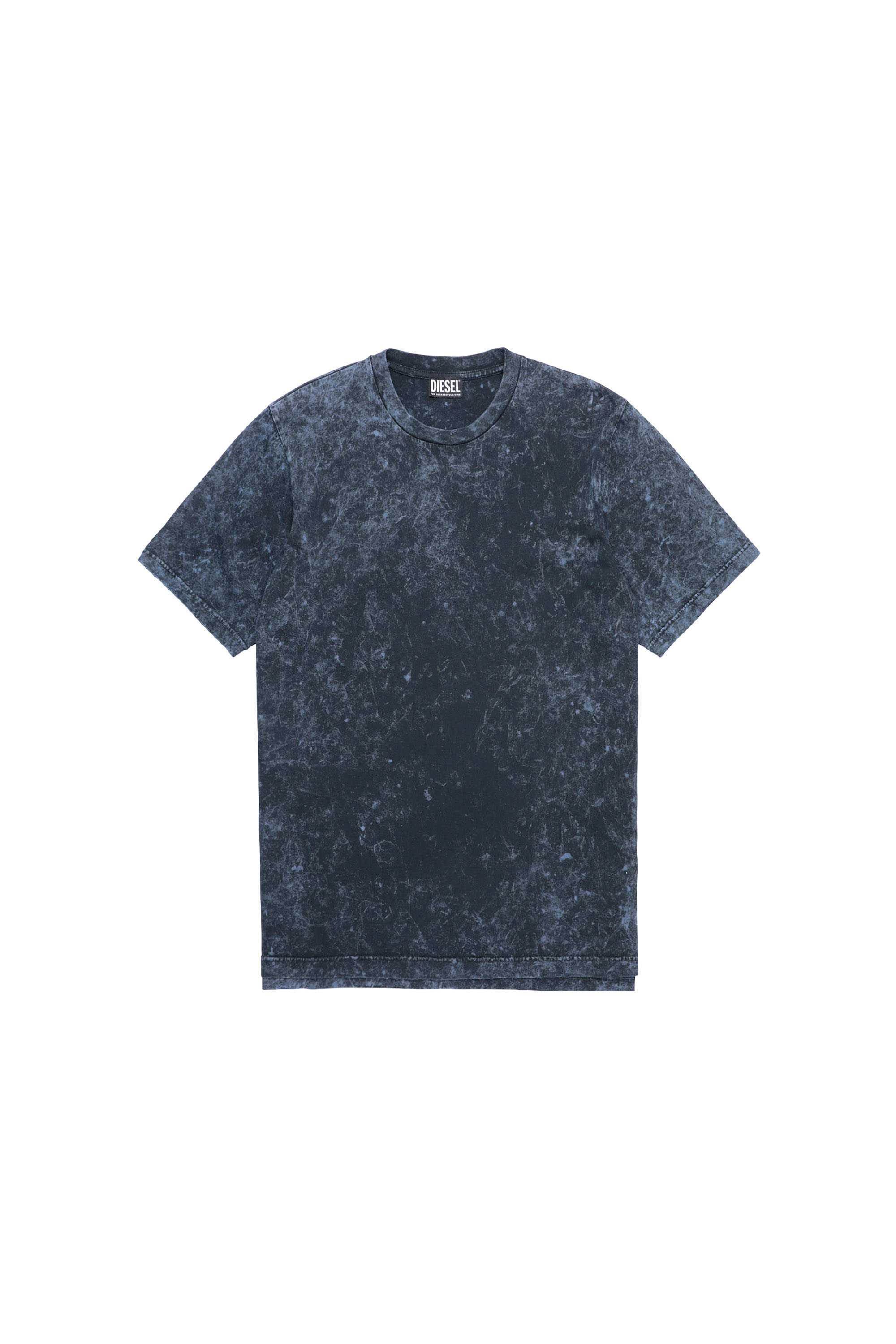 T-JUST-SLITS-B65, Blau - T-Shirts