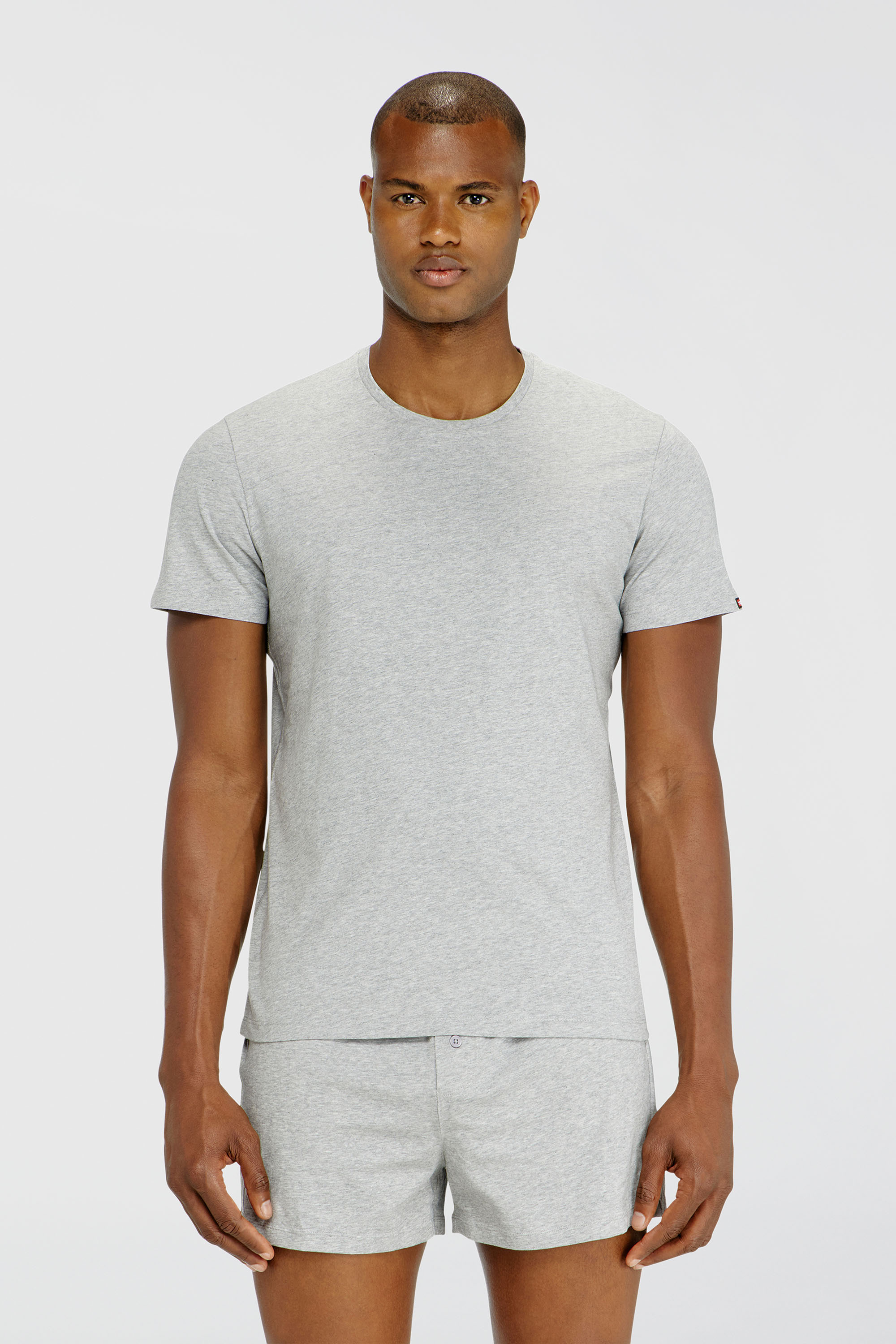 Diesel - RANDAL-D-CORE-3PACK, Herren Set aus 3 T-Shirts aus Baumwolle in Weiss/Grau - 2