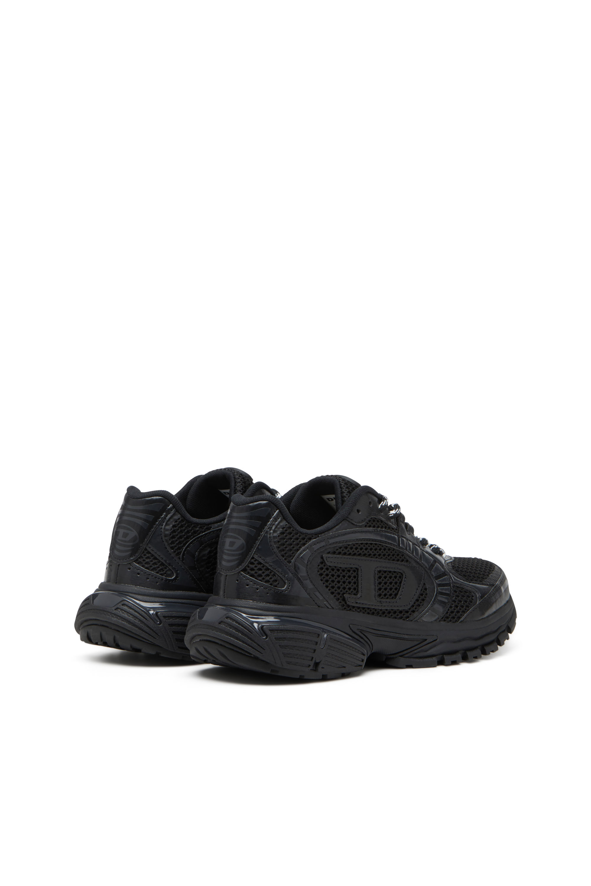 Diesel - S-PRO-V-DENSE LOW, Herren S-Pro-V-Dense-Sneakers aus Mesh mit Oval D-Logo in Schwarz - 3