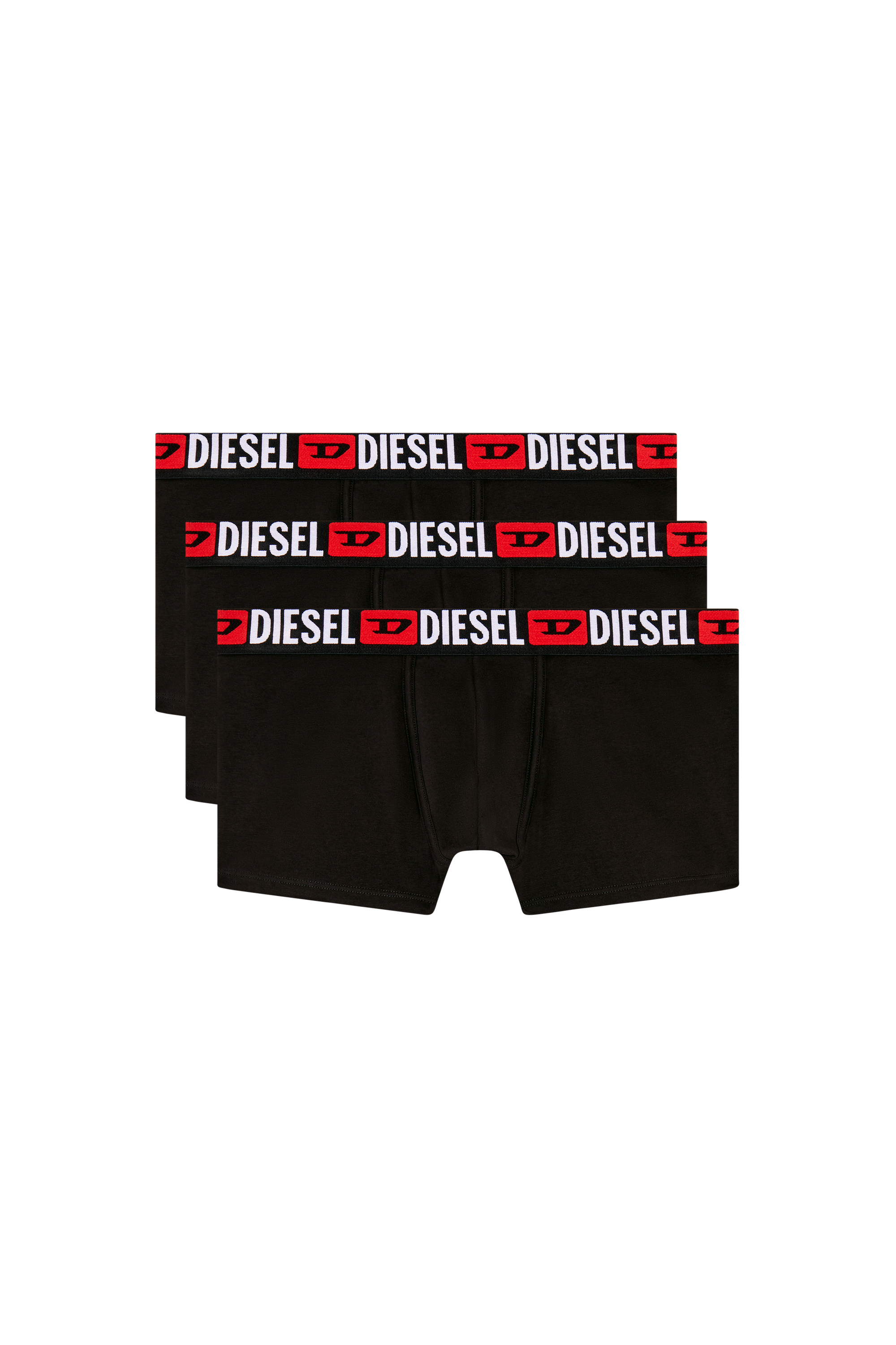 Diesel - UMBX-DAMIENTHREEPACK, Herren Retropants im Dreierpack mit umlaufendem Logo am Bund in Schwarz - 2