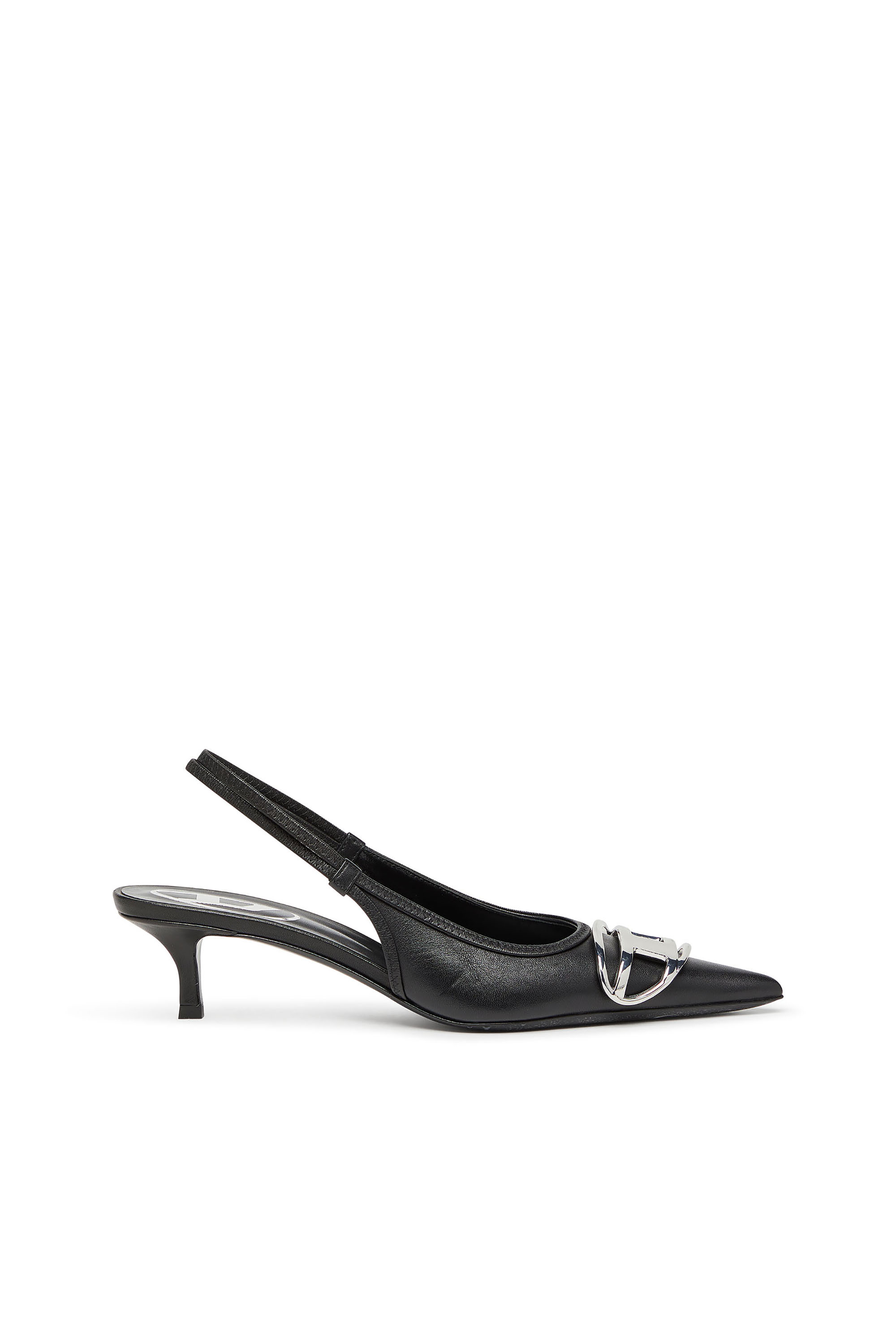 D-VENUS SB 40, Schwarz Diesel - D-VENUS SB 40, Damen D-Venus-Slingback-Pumps aus Nappa-Leder in Schwarz - 1