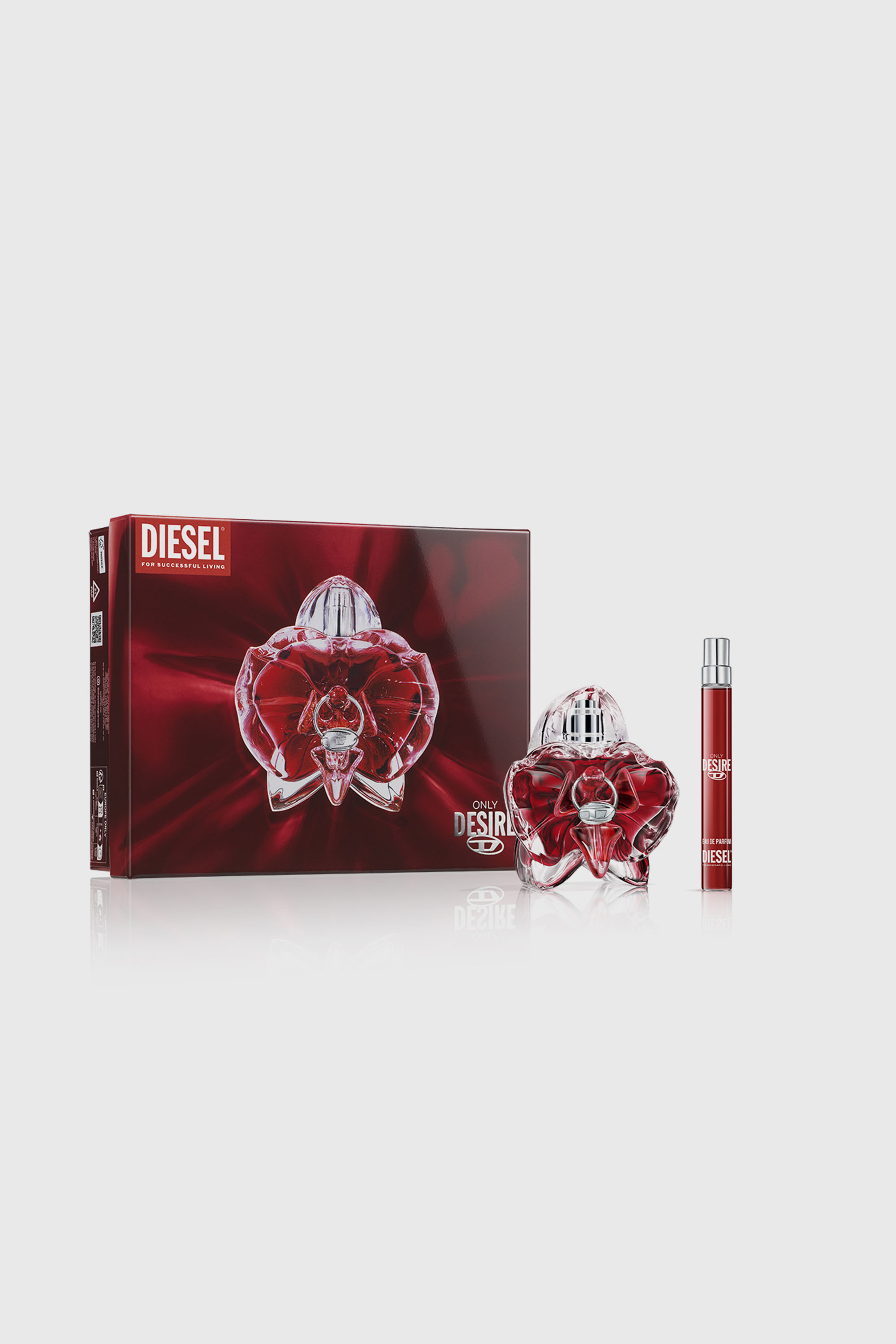 Diesel - DIESEL HOLIDAY SET ONLY DESIRE EDP 50ML + 10ML LG857100 FRAGRANCE, Damen Only Desire-Geschenkset in Rot - 1