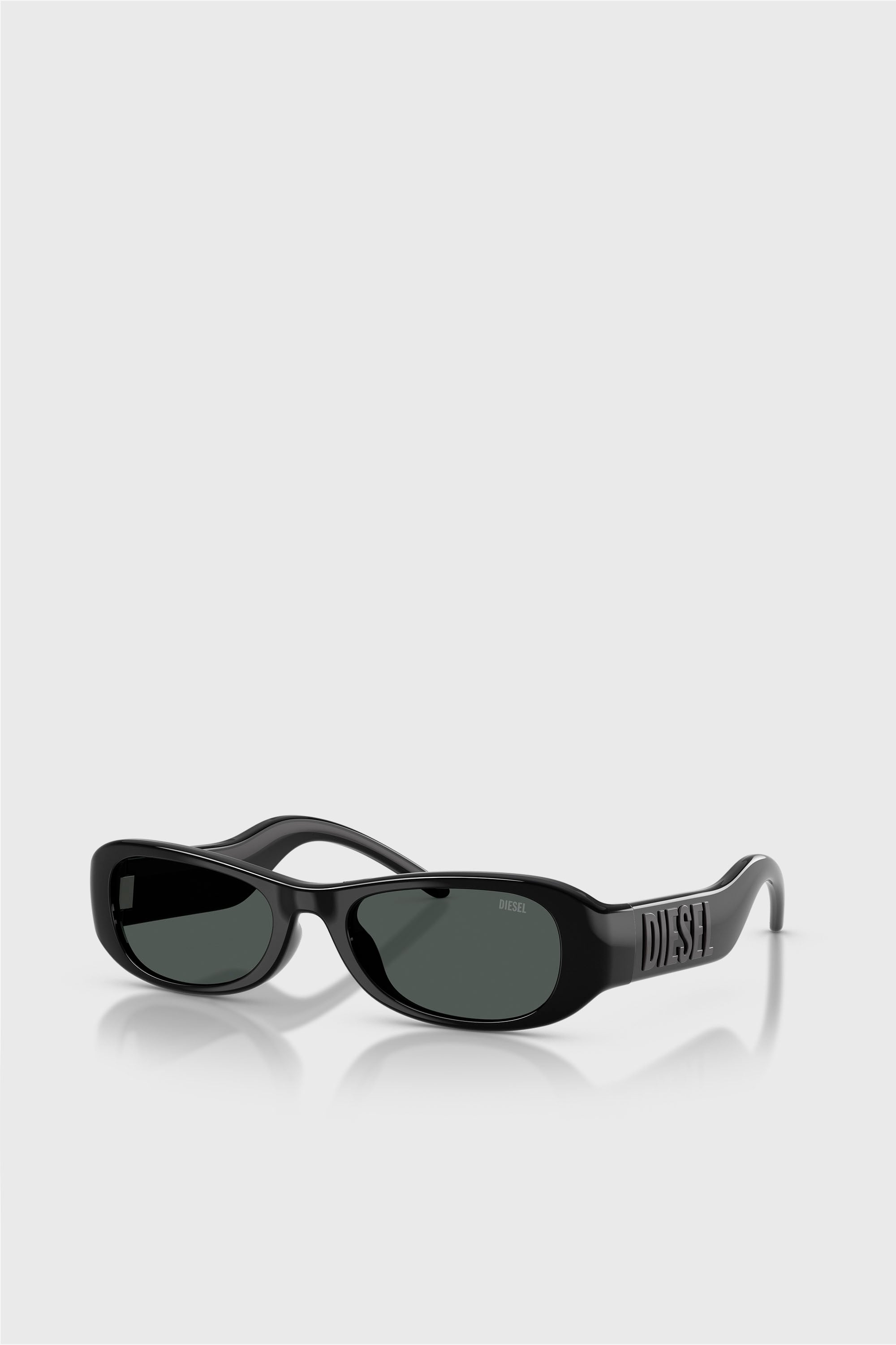 Diesel - 0DL3020U, Unisex Pillow-Sonnenbrille in Schwarz - 2