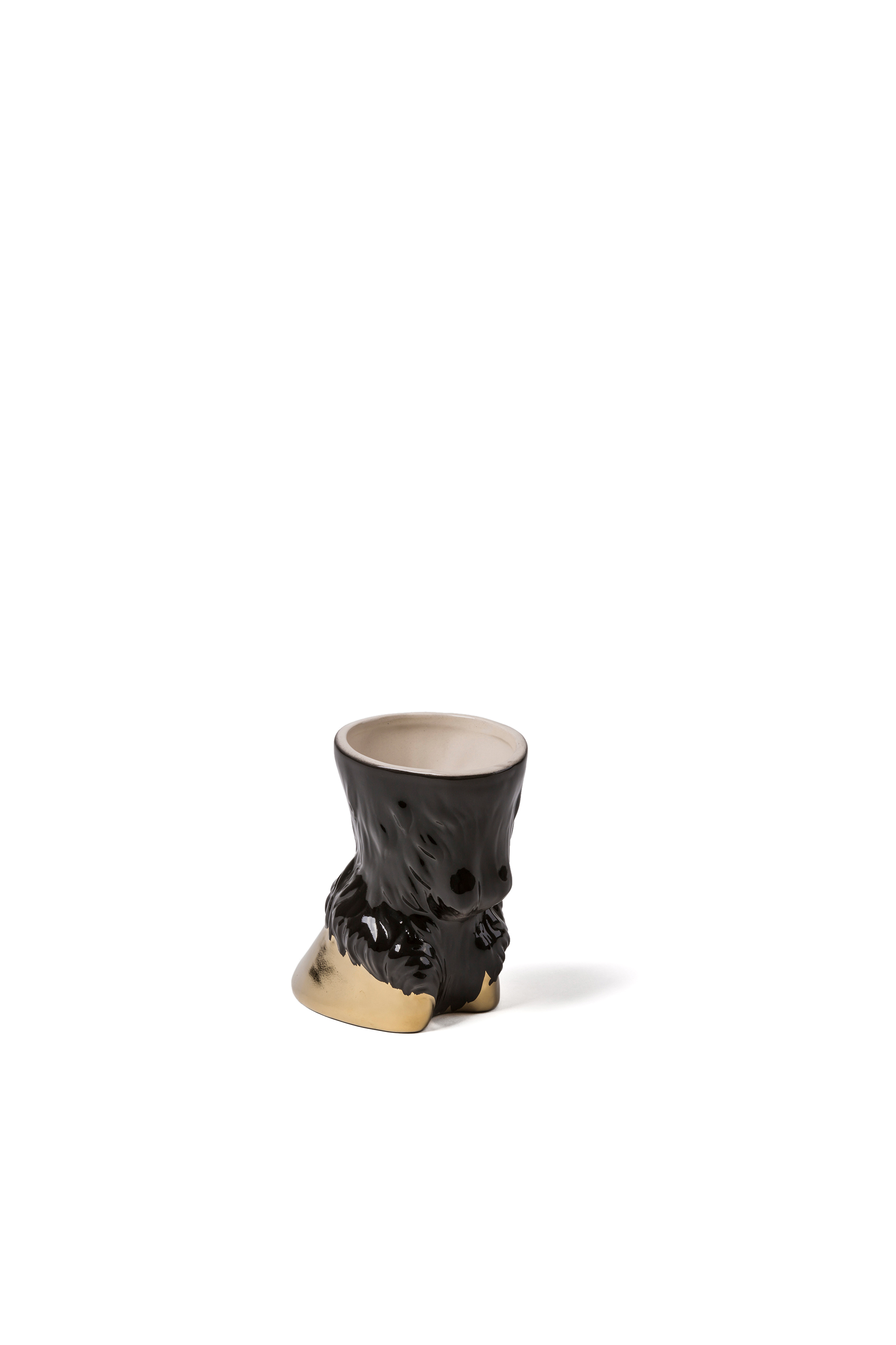 Diesel - 11082 Party Animal, Unisex "Bull" Vase/Glas in Gold/Schwarz - 3