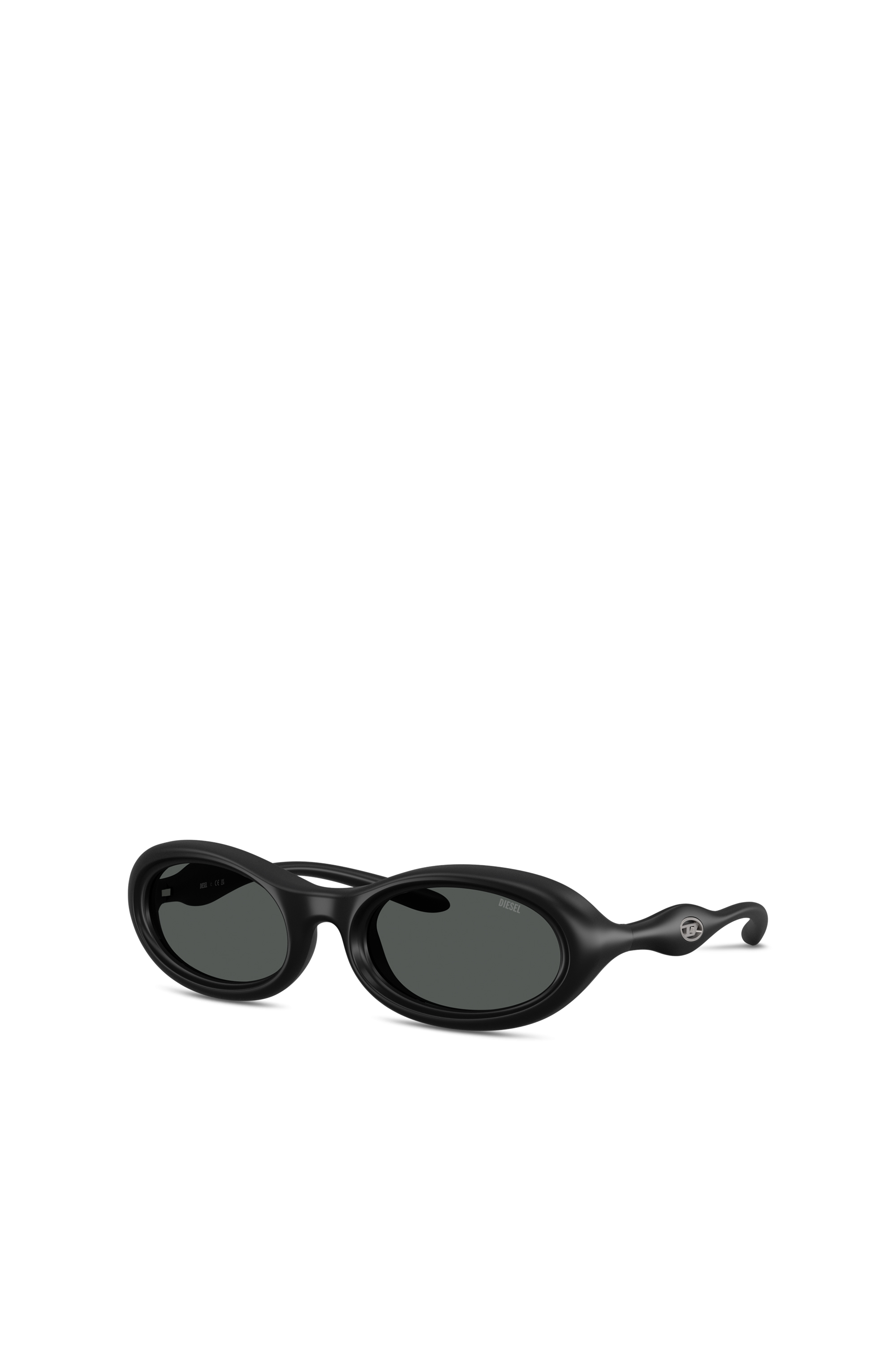 Diesel - 0DL3011U, Unisex Ovale Sonnenbrille in Schwarz - 4