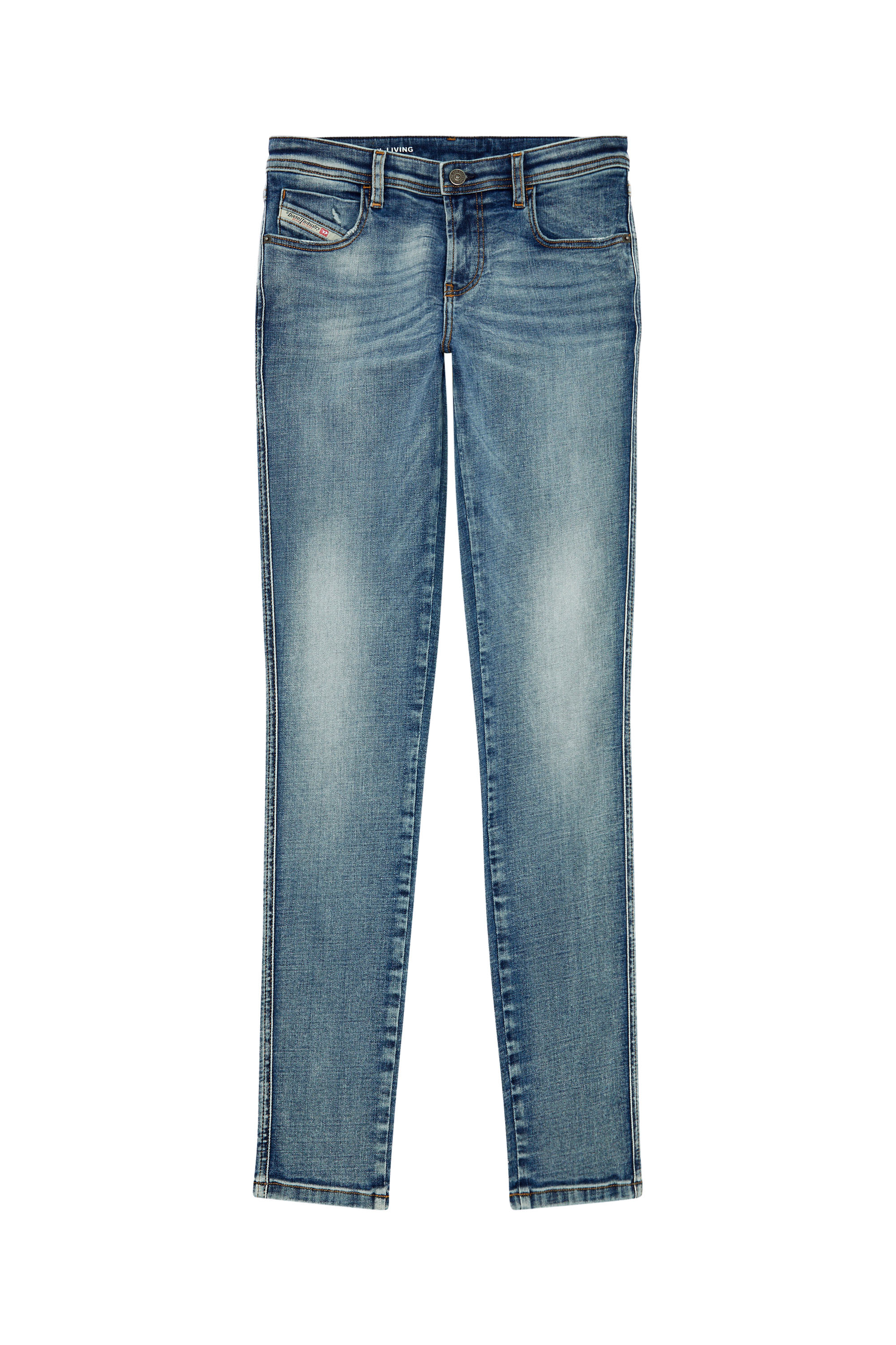 Diesel - Skinny Jeans 2015 Babhila 0PFAW, Mittelblau - Image 5
