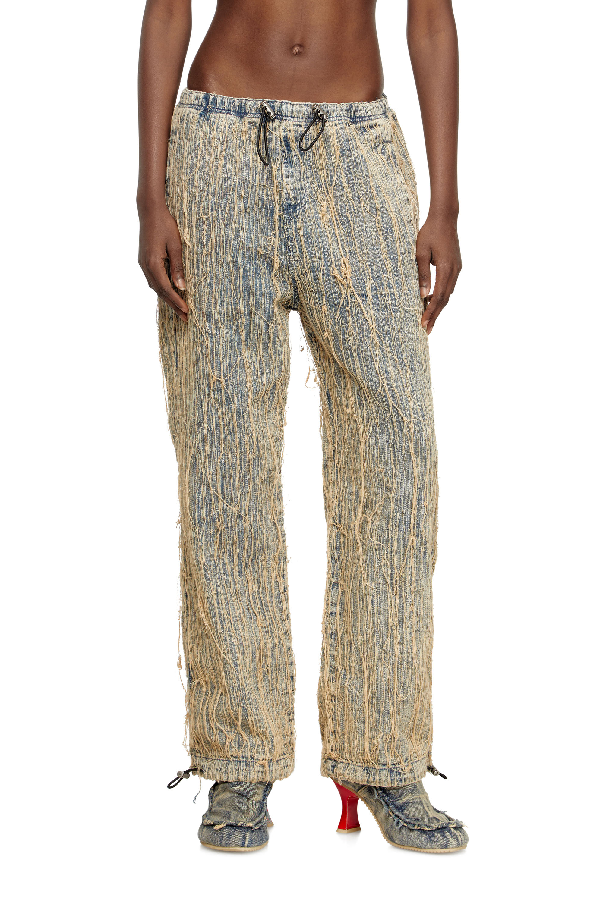 Diesel - Unisex Relaxed Jeans D-Martial 0CMBZ, Mittelblau - 1
